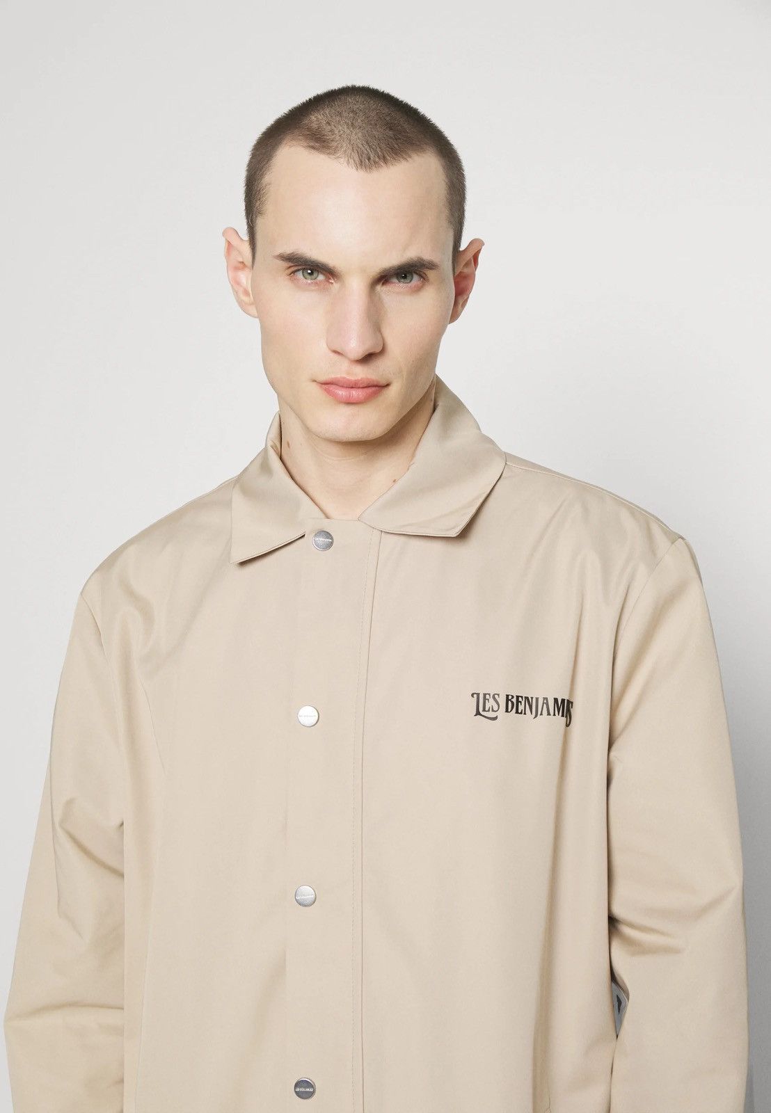 Les Benjamins !DS! SS23 Les Benjamins Horse Logo Beige Coat Size US M / EU 48-50 / 2 - 6 Thumbnail