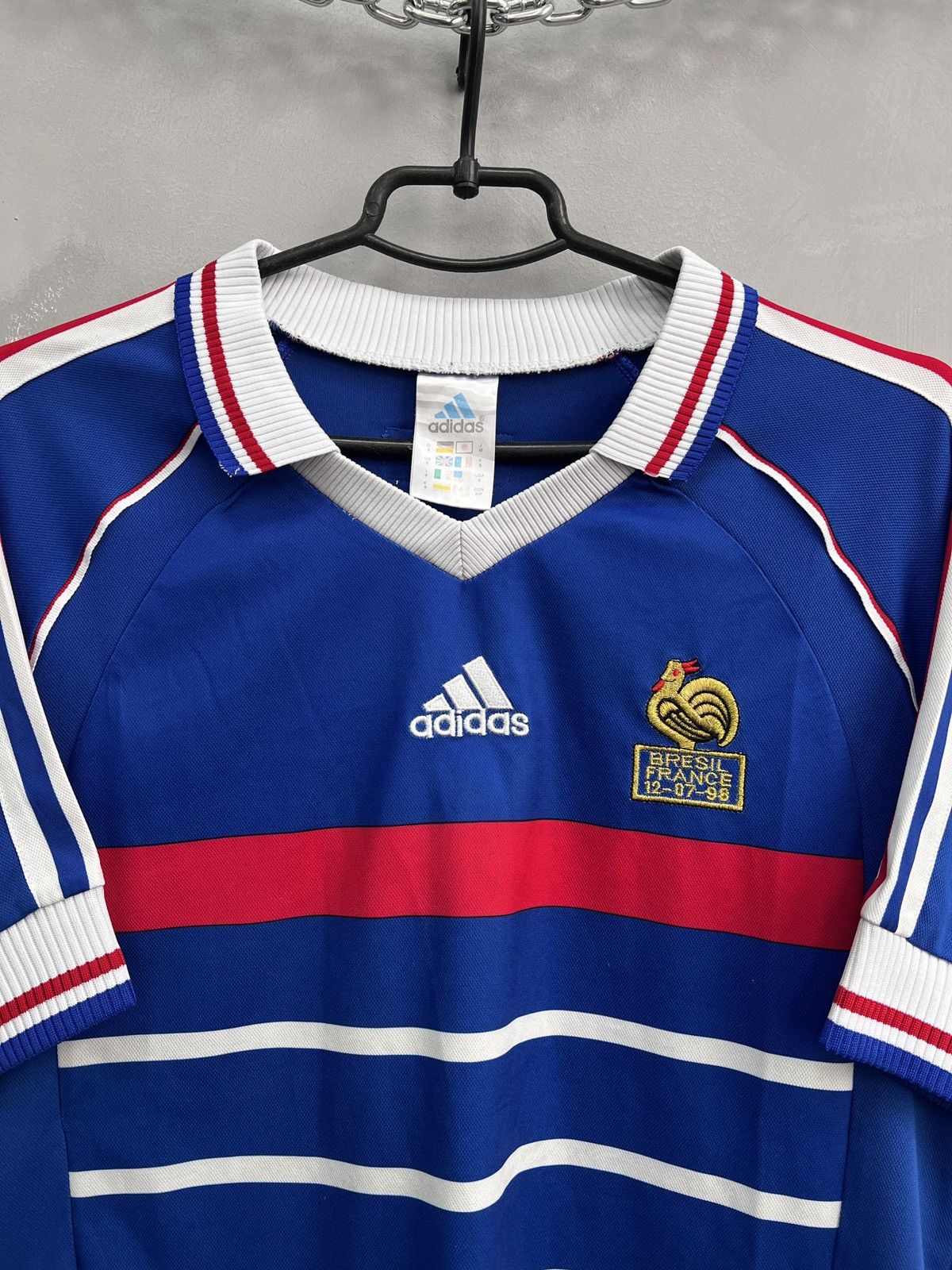 Vintage 1998 France jersey tee shirt vintage retro Size US S / EU 44-46 / 1 - 4 Thumbnail