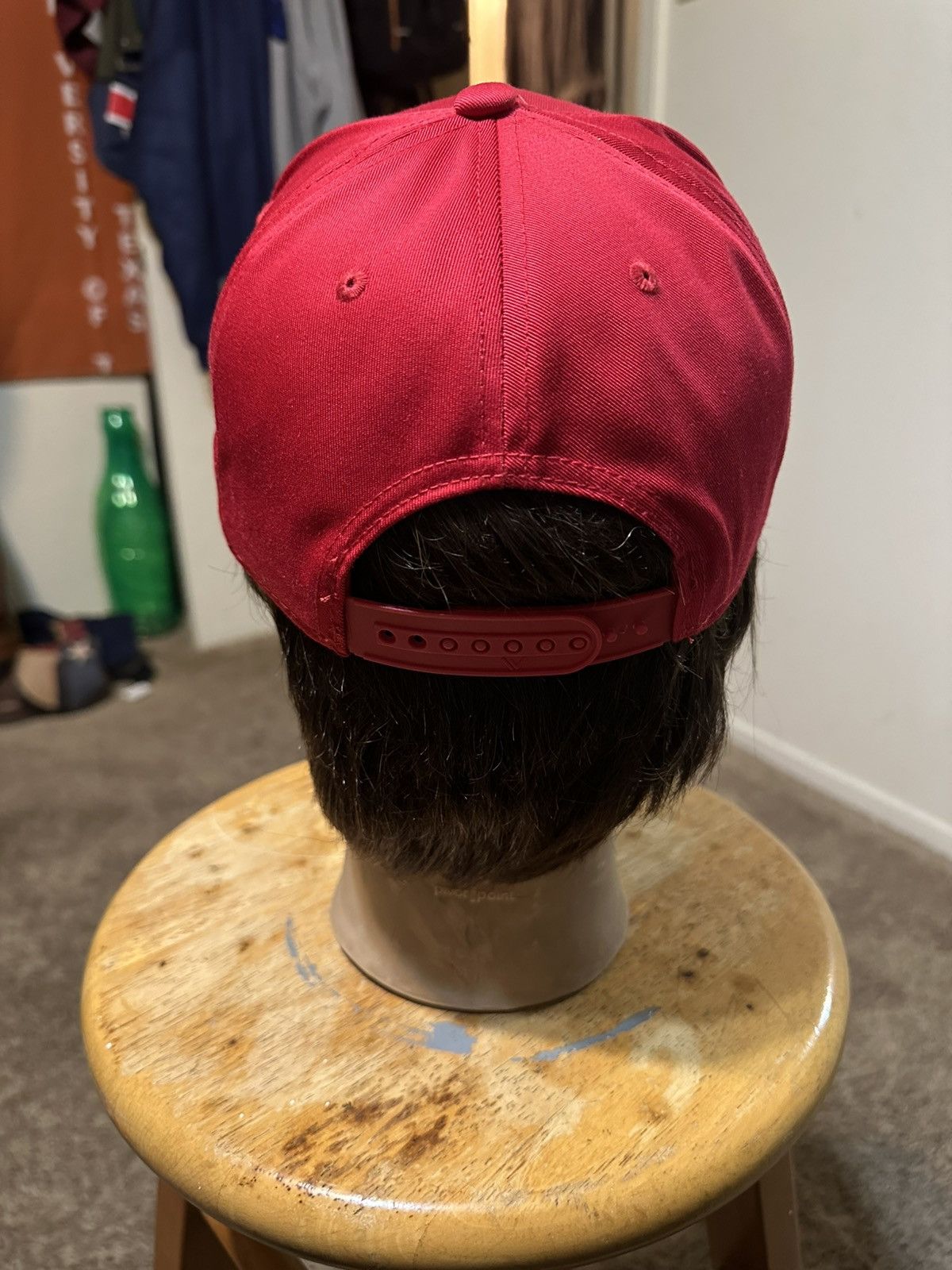 Anti Social Social Club Vintage USPS Mailman “triple red” hat 00s Size ONE SIZE - 4 Thumbnail