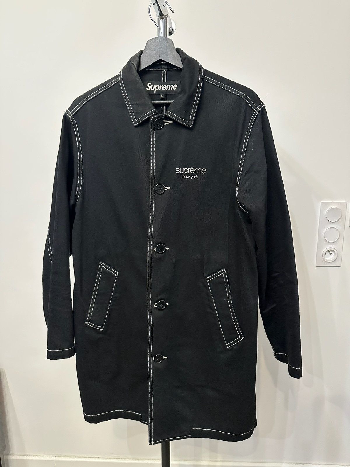 Supreme Supreme Washed Canvas Lobster Clip Jacket | Grailed
