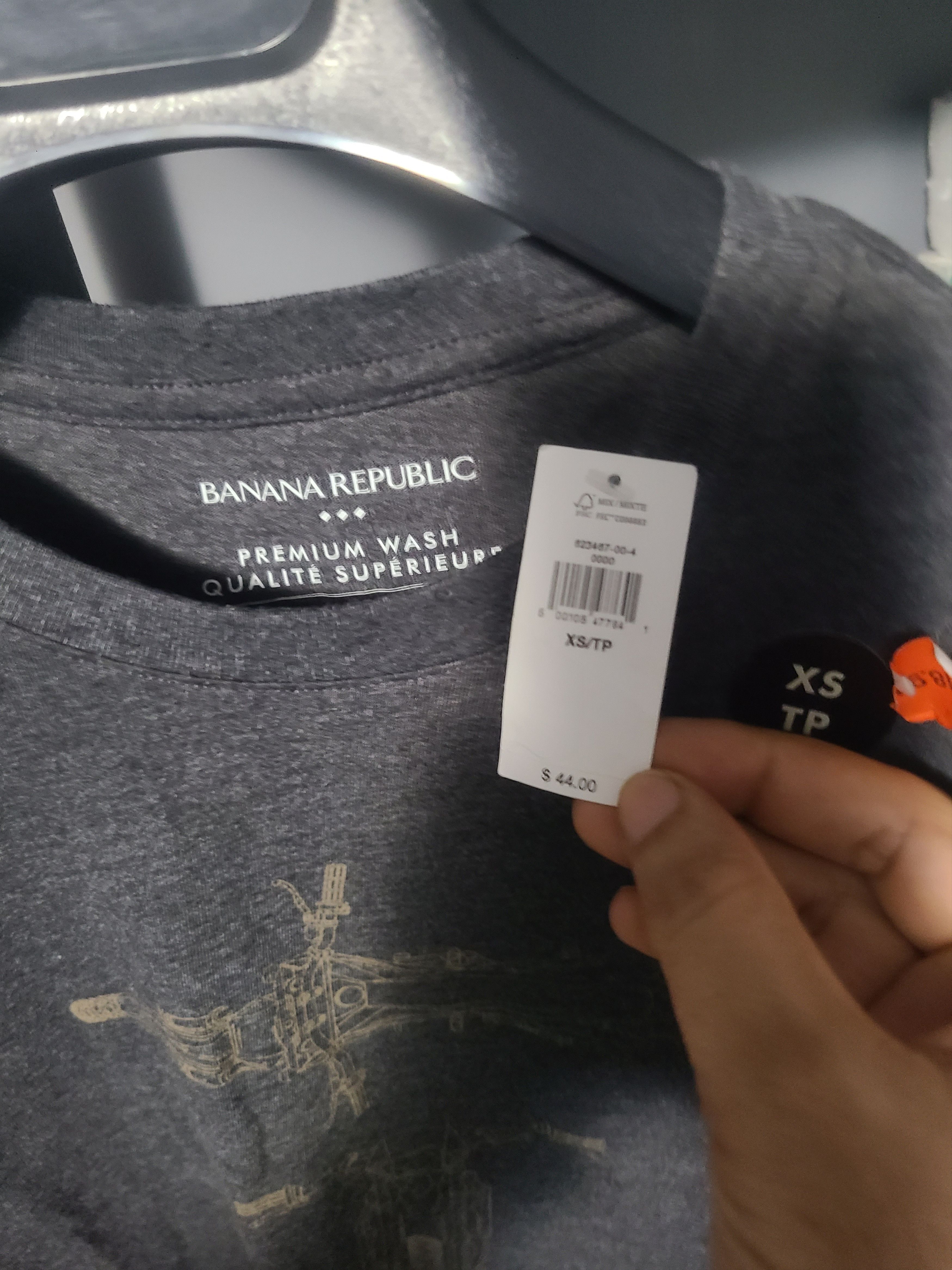 Banana Republic T shirt Size US XS / EU 42 / 0 - 3 Thumbnail