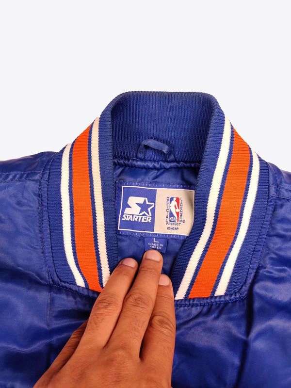 NBA New York Knicks Starter Jacket Size US L / EU 52-54 / 3 - 4 Thumbnail