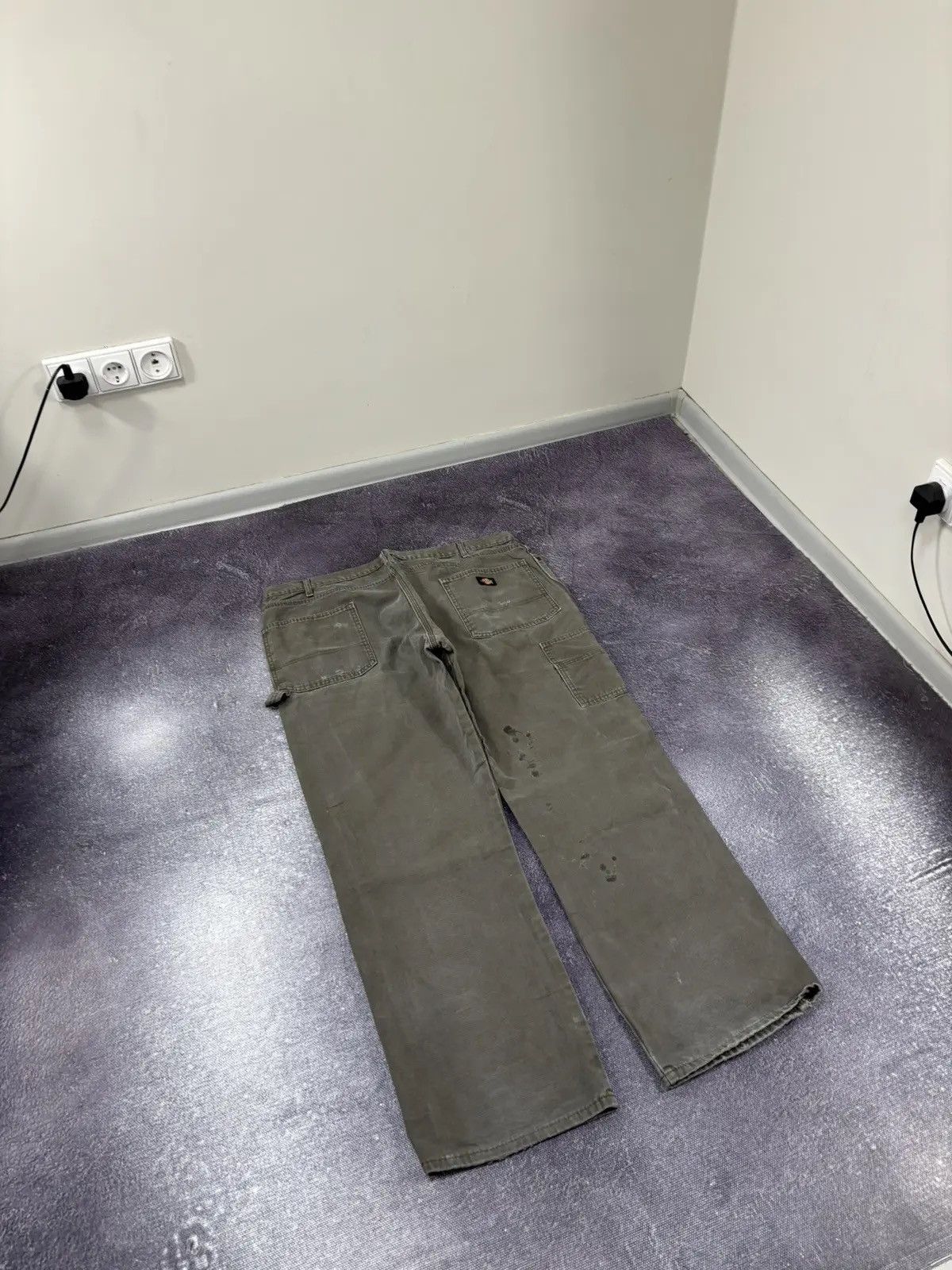 Dickies × Vintage Vintage Dickies Y2K Olive Skate Hype Baggy Pants Jeans Size US 40 / EU 56 - 3 Thumbnail