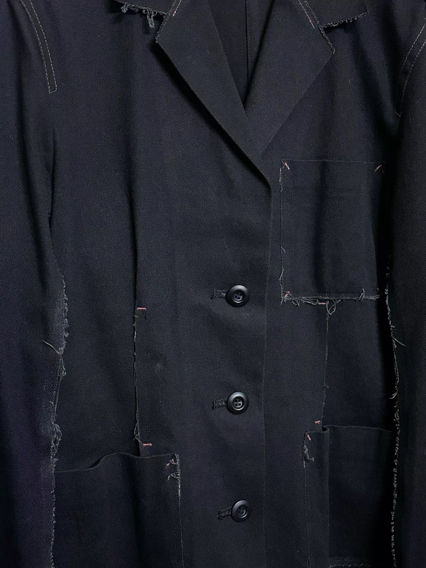 Issey Miyake Issey Miyake 2000SS Unfinished Destroyed Jacket Size US M / EU 48-50 / 2 - 3 Thumbnail