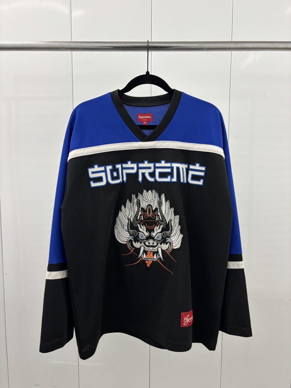 Supreme Supreme Hockey Dragon Jersey FW21 Size US M / EU 48-50 / 2 - 1 Thumbnail