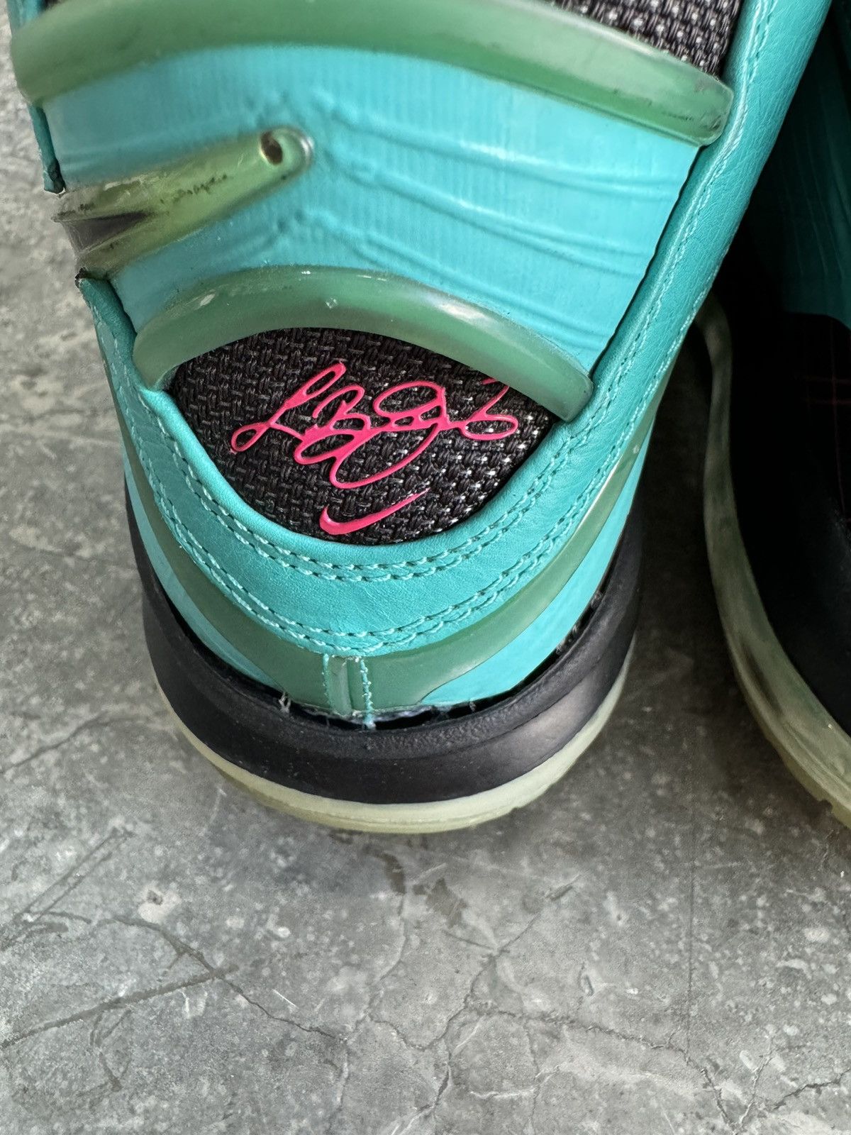 Nike Lebron 8 South Beach Size US 10.5 / EU 43-44 - 6 Thumbnail
