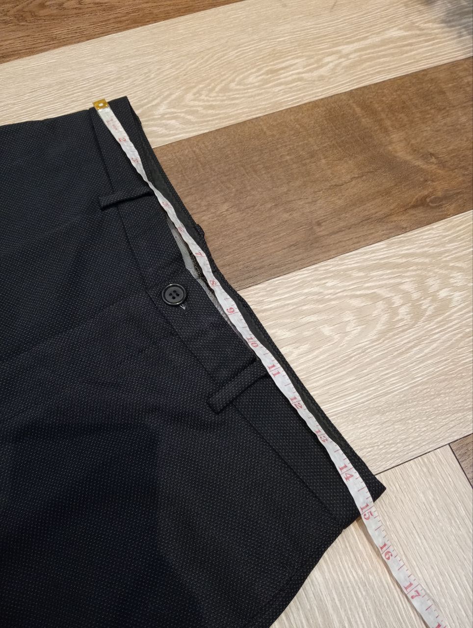 Giorgio Armani GIORGIO ARMANI BLEND WOOL SILK NYLON BAGGY TROUSERS Size US 30 / EU 46 - 11 Thumbnail