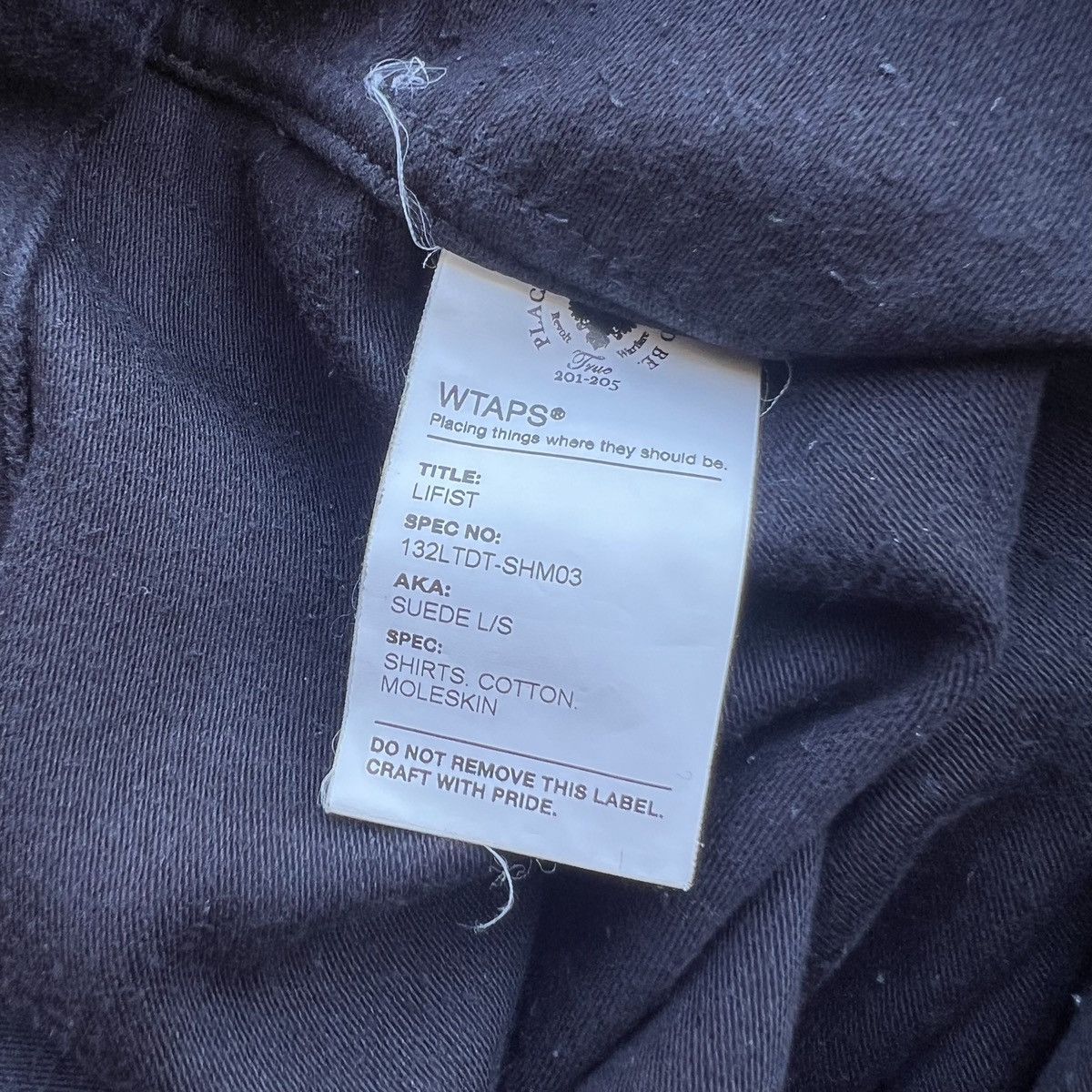 Wtaps WTAPS Brisbane Moss Moleskin Button Up Shirt Size US XS / EU 42 / 0 - 4 Thumbnail