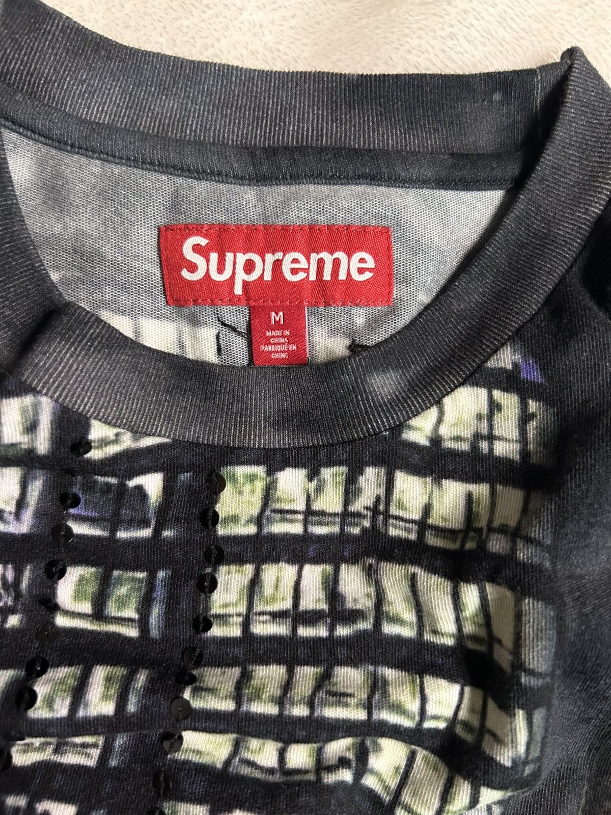 Supreme Supreme skyline sequin L/S top night Size US M / EU 48-50 / 2 - 3 Thumbnail