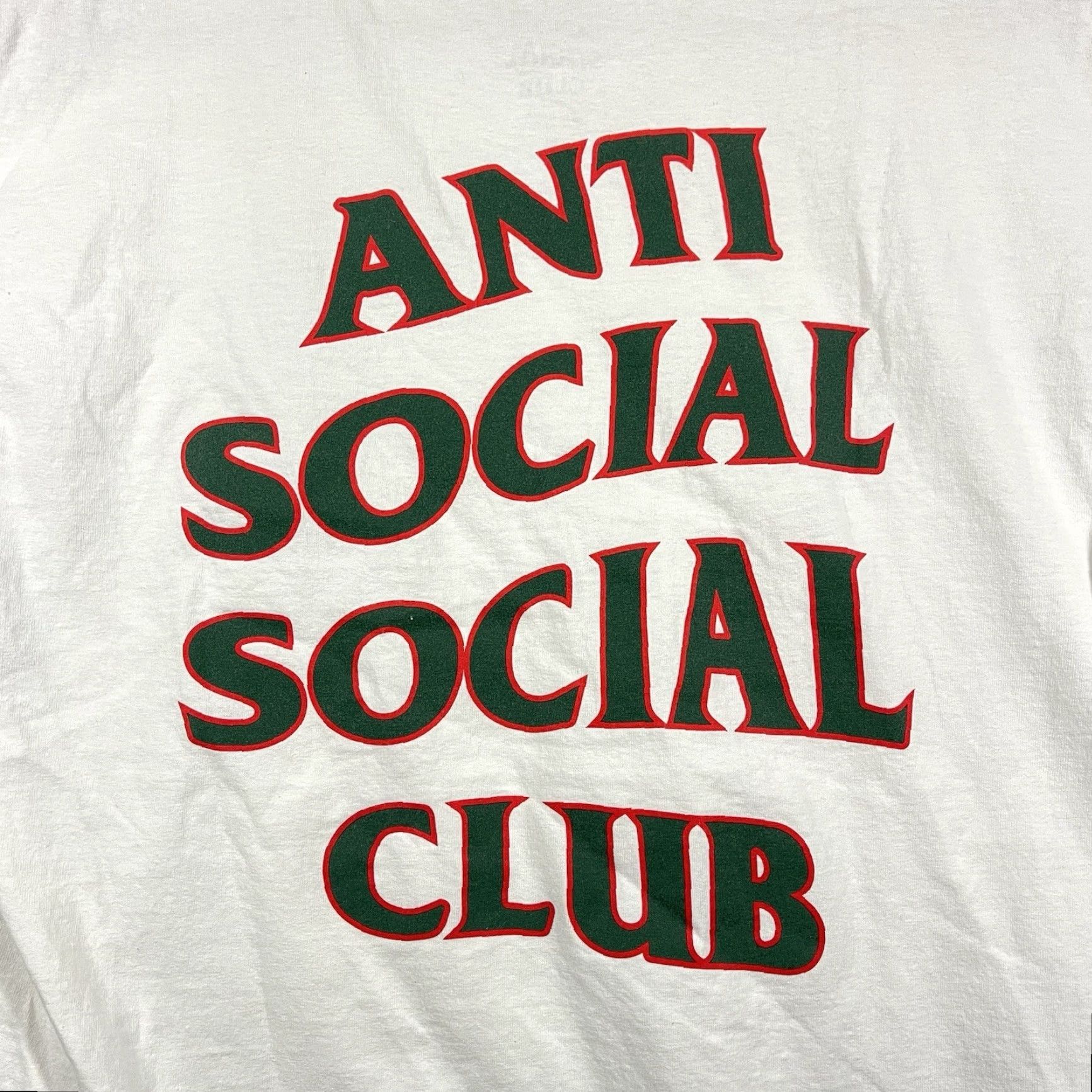 Anti Social Social Club VINTAGE Anti Social Social Club ASSC White Logo T Shirt Mens M White Graphic Print City Hip Hop Streetwear 90s Size US M / EU 48-50 / 2 - 2 Thumbnail