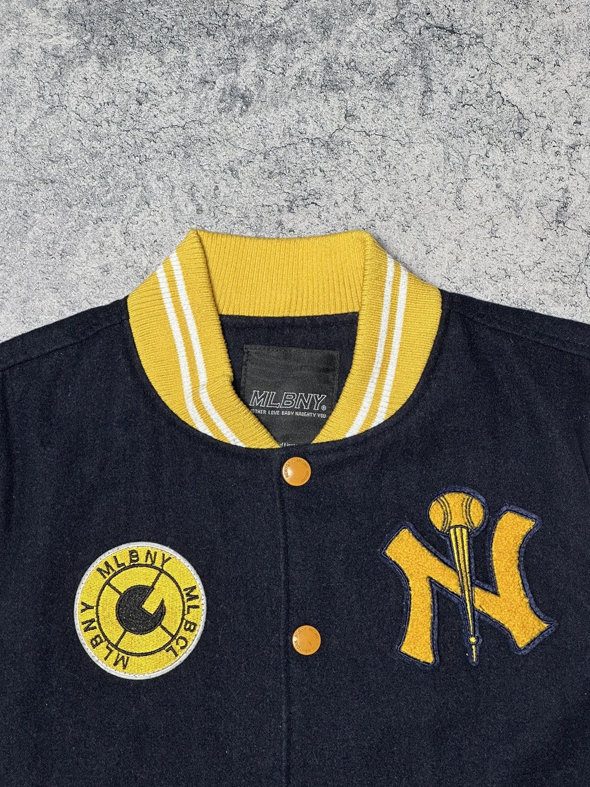 New York Yankees Vintage MLBNY Yankees Wool Varsity Bomber Jacket Size US M / EU 48-50 / 2 - 6 Thumbnail