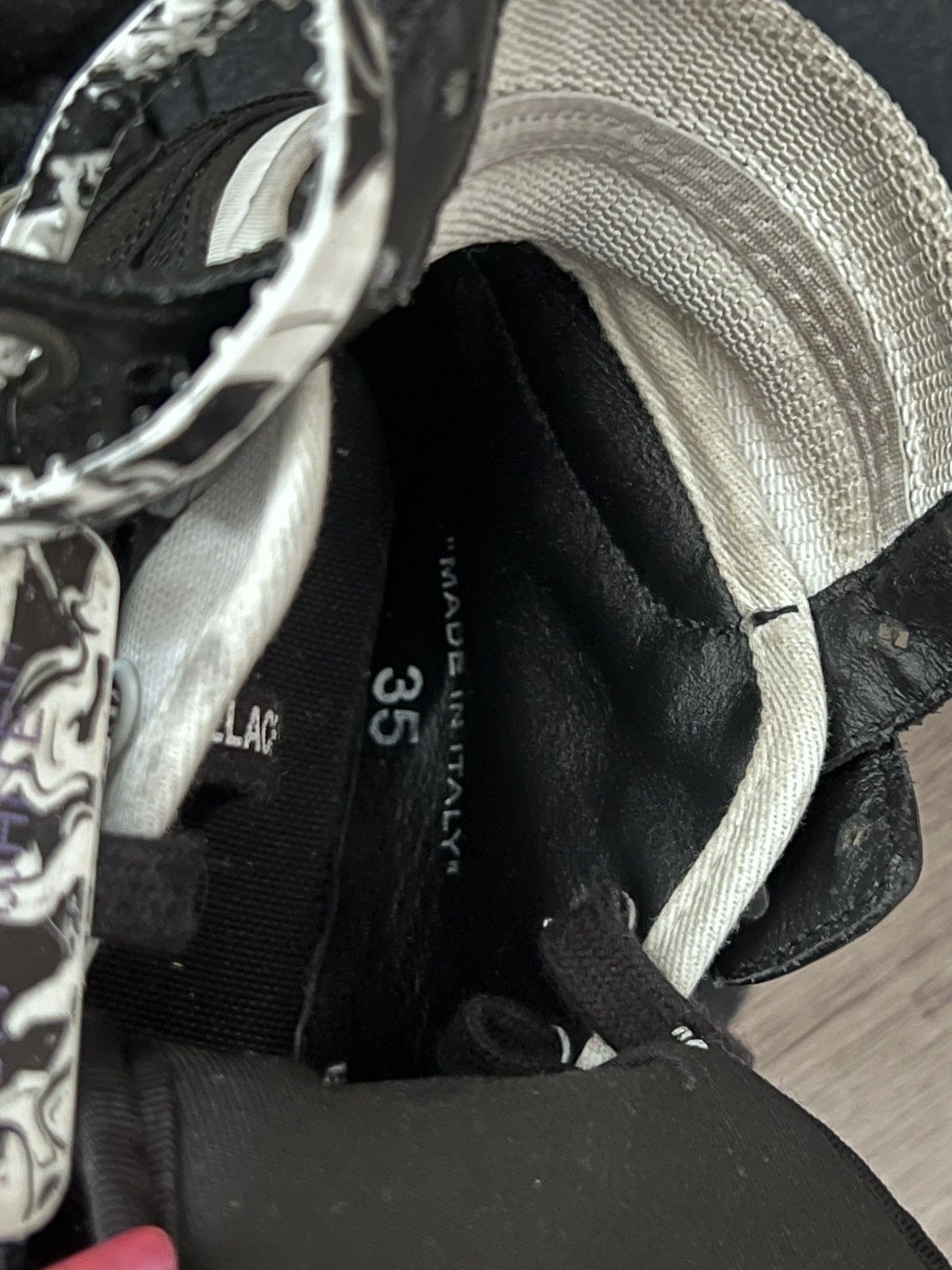 Off-White Off-White Court 3.0 Hightop Sneakers Size US 5 / IT 35 - 10 Thumbnail