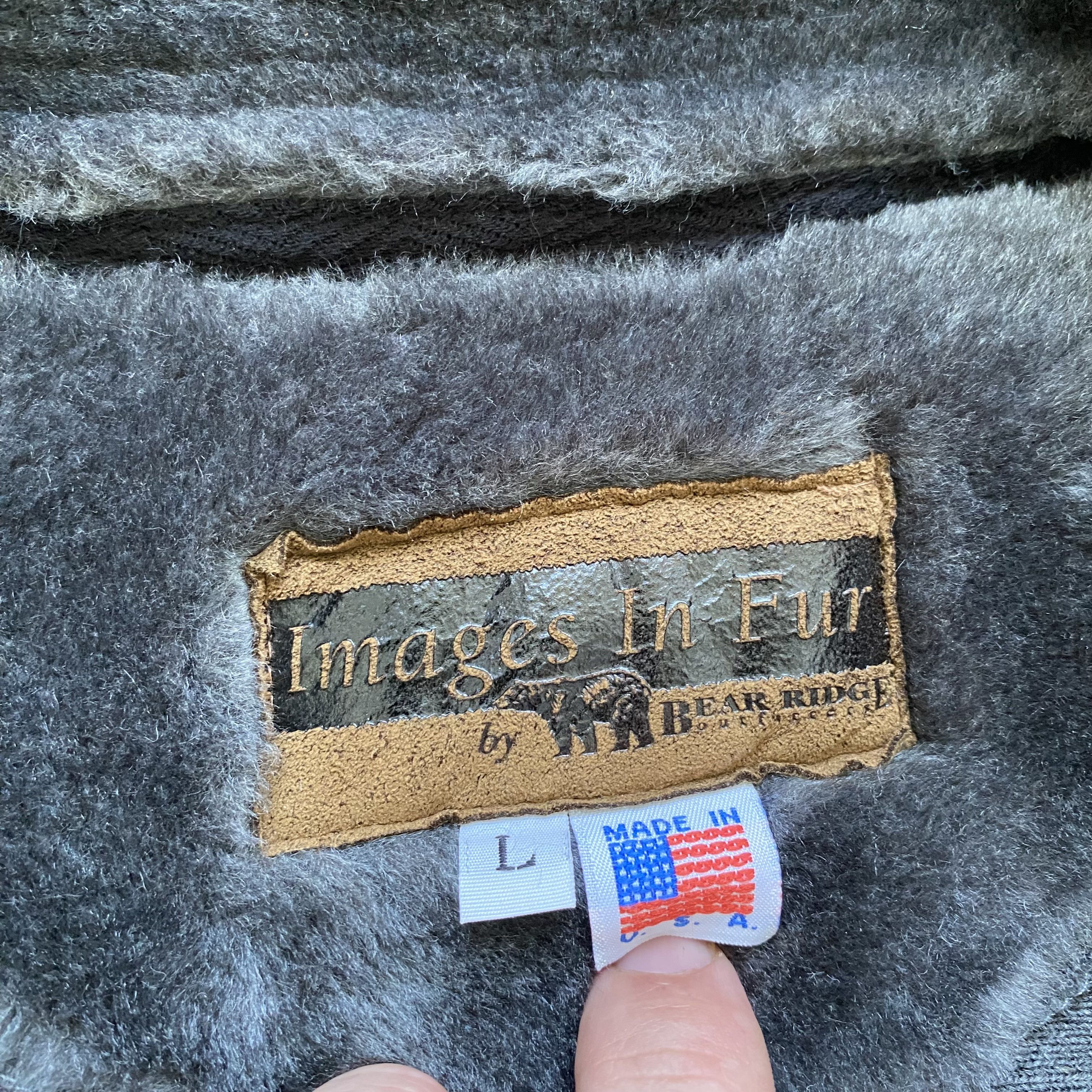 The Mountain 🦅Vintage USA Eagle Mountain Fleece heavy jacket wolf Size US L / EU 52-54 / 3 - 6 Thumbnail