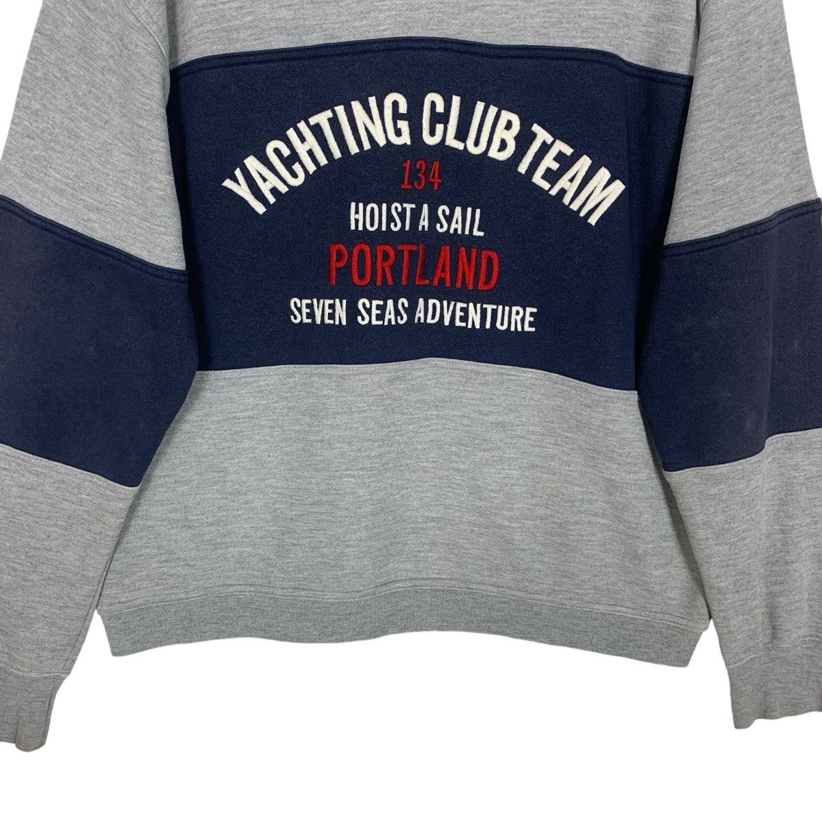 Japanese Brand × Vintage Vintage Port Land Yachting Club Team Japan brand Sweatshirt Size US M / EU 48-50 / 2 - 8 Thumbnail