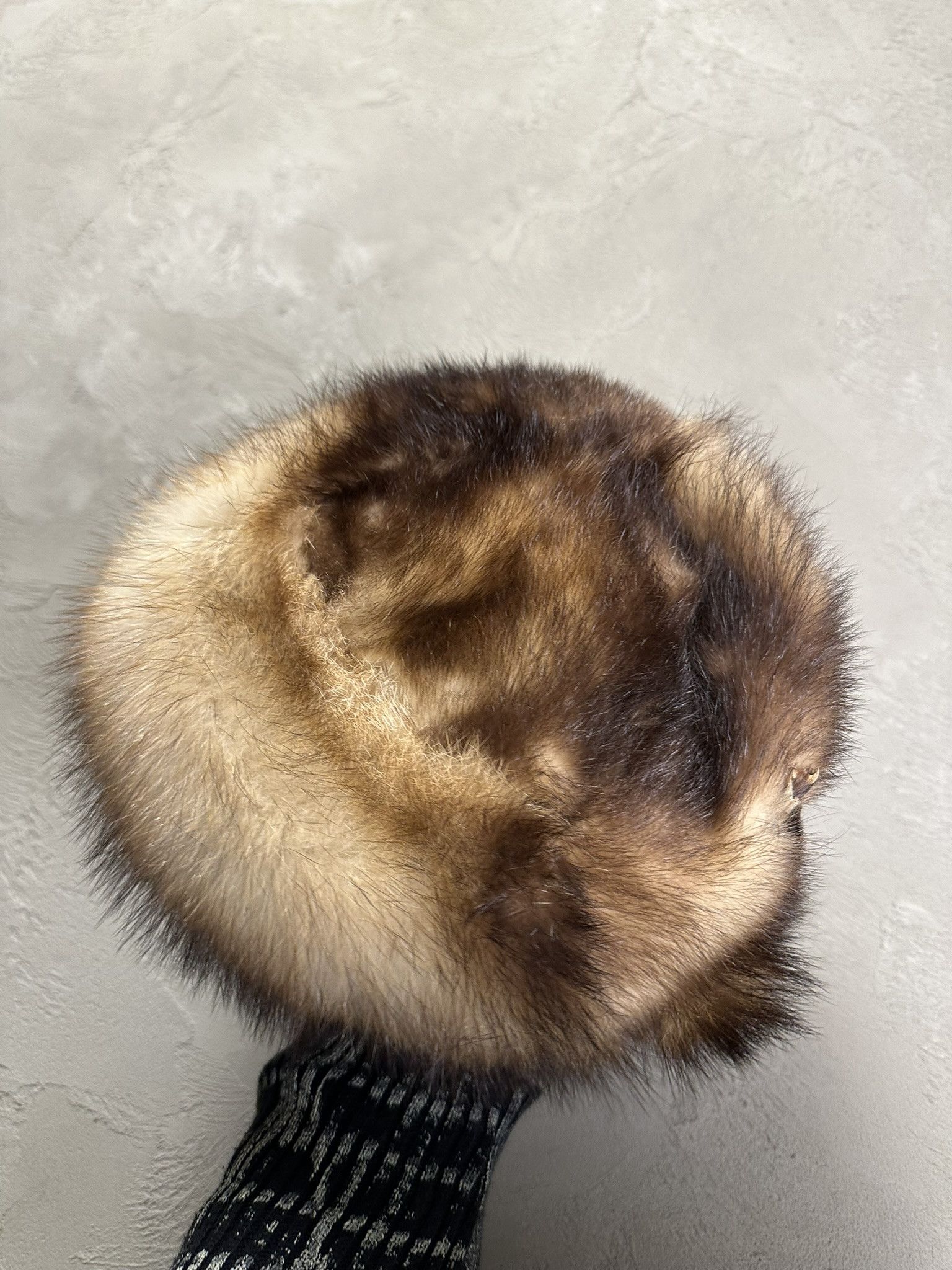 Vintage 80s Vintage Real Fox Fur Slavic Soviet Hat Size ONE SIZE - 7 Thumbnail