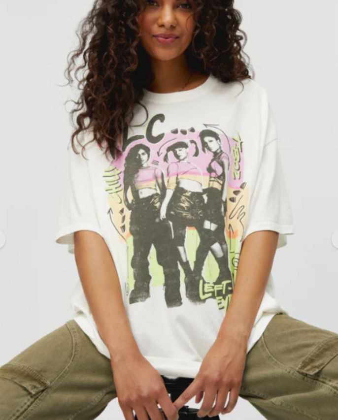 Daydreamer Daydreamer TLC Singles Cotton Tee ( O/S ) Size ONE SIZE - 5 Thumbnail