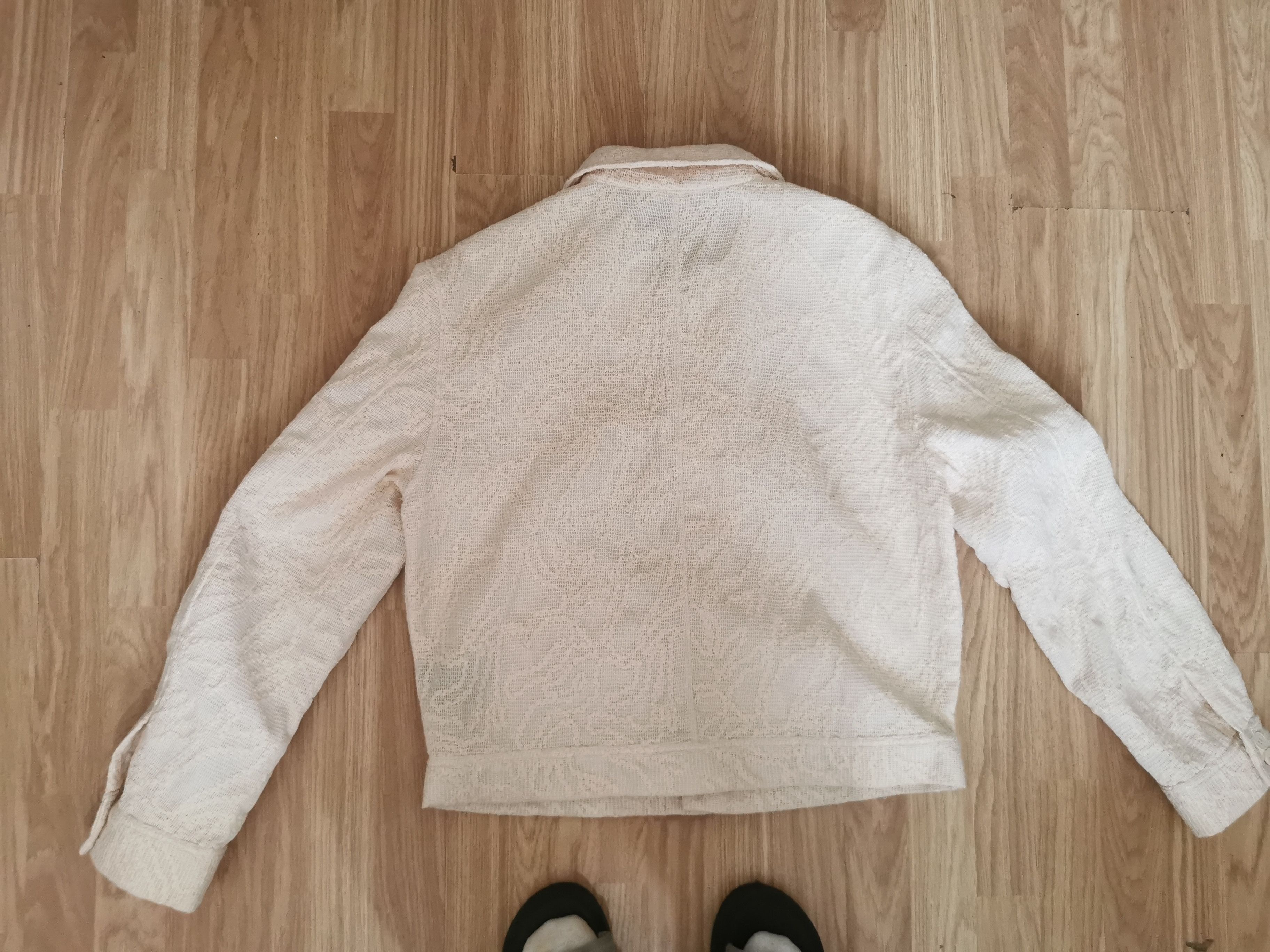 Zara Zara crochet textured shirt size man L Size US L / EU 52-54 / 3 - 7 Thumbnail