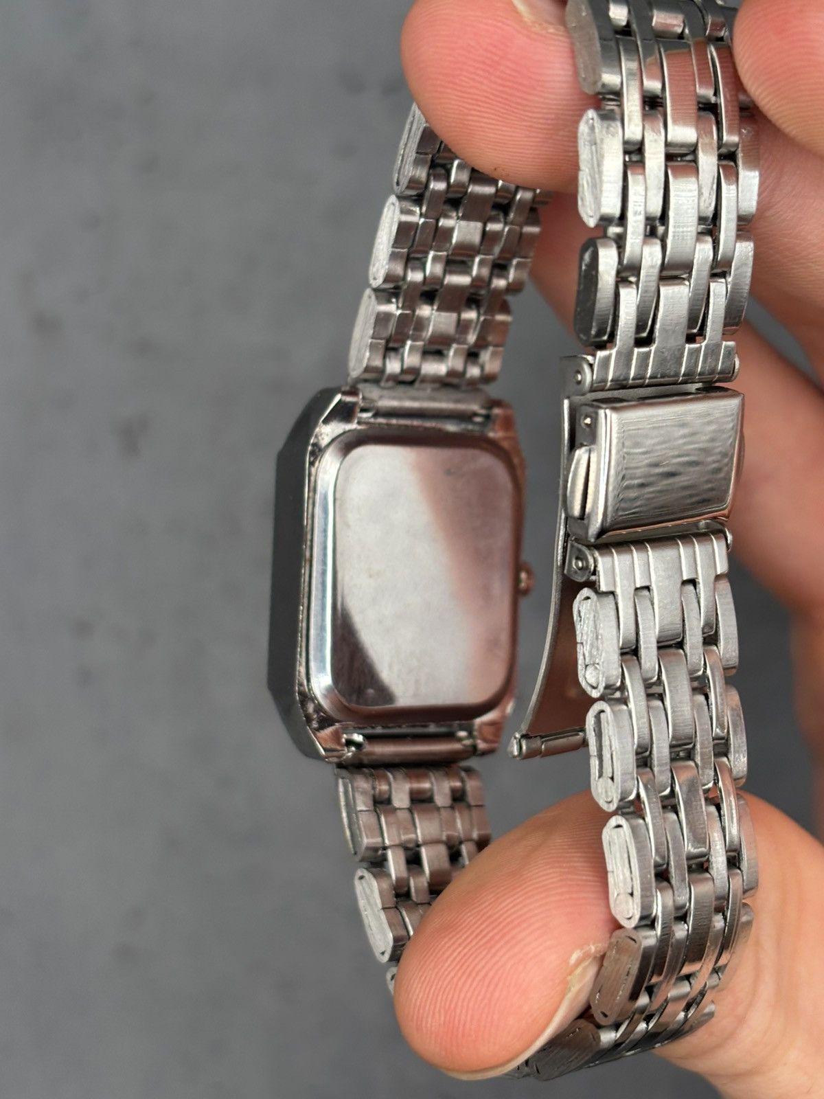 Other Wristwatch Silver Blue Vintage Size ONE SIZE - 5 Thumbnail