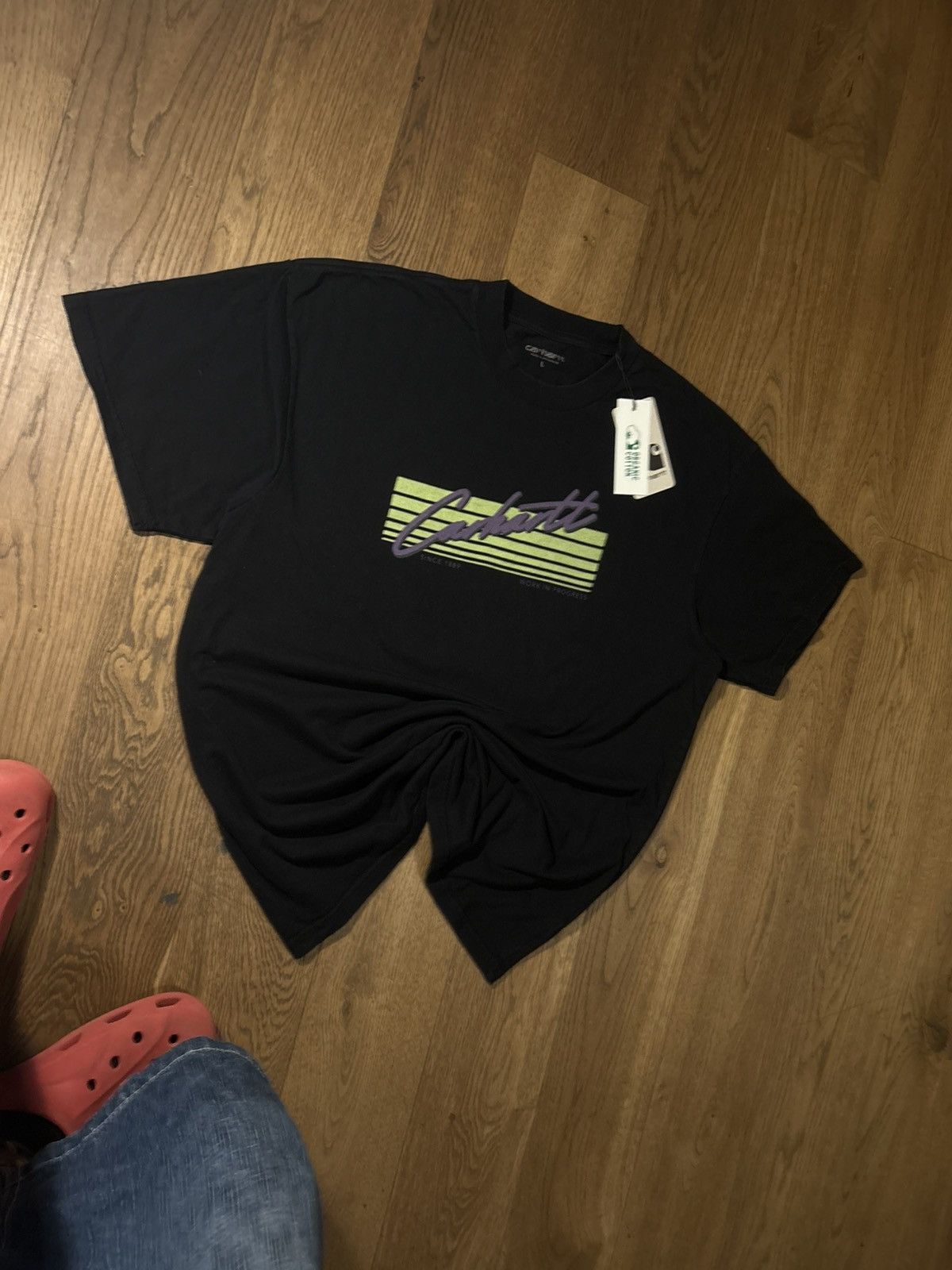 Carhartt Carhartt Streetwear Workwear Swag Print Tshirt Size US L / EU 52-54 / 3 - 11 Thumbnail