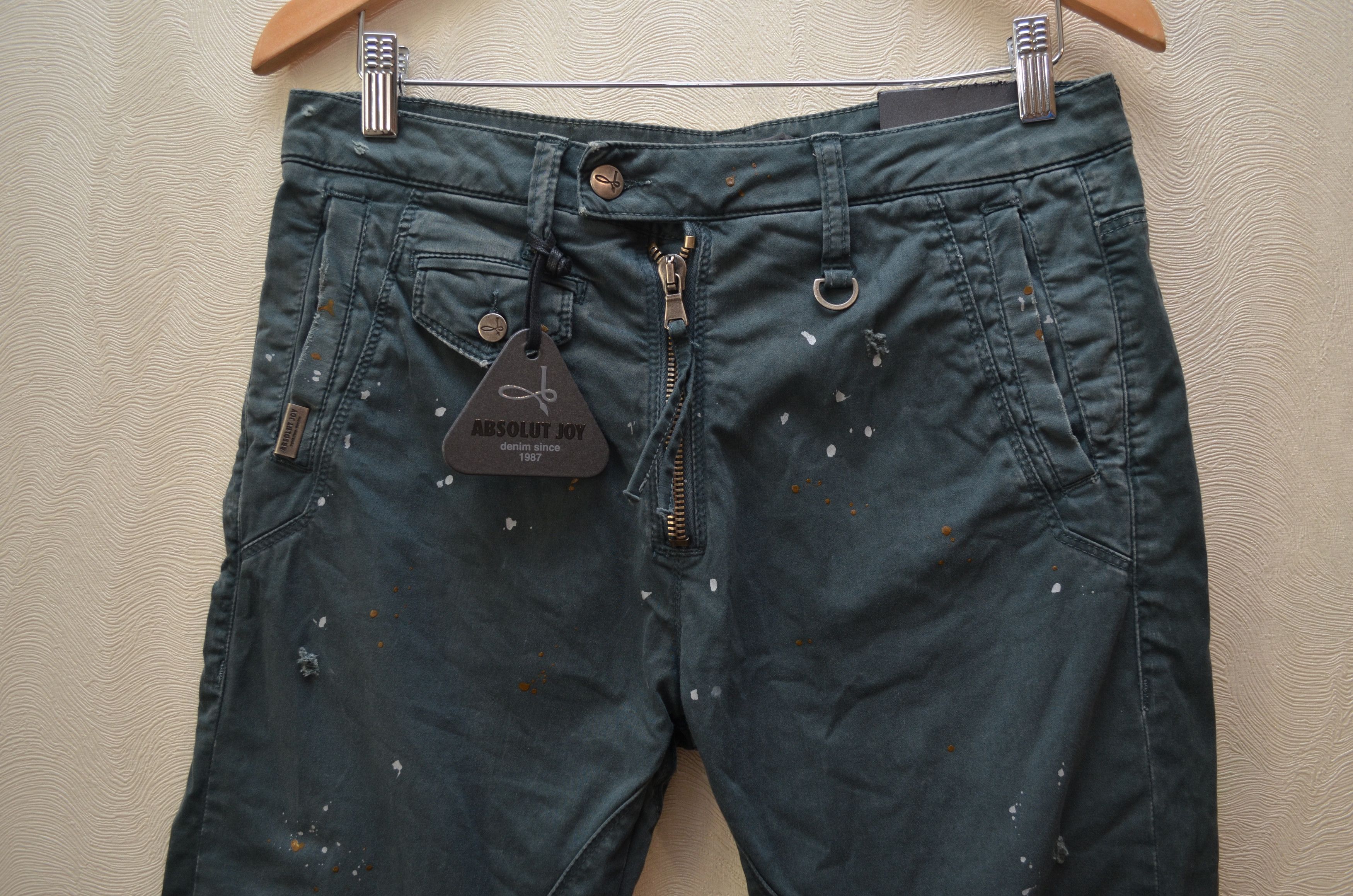 Other RARE 🔥 Absolut Joy Painted Pants Jeans Size W30 L30 Size US 30 / EU 46 - 2 Thumbnail