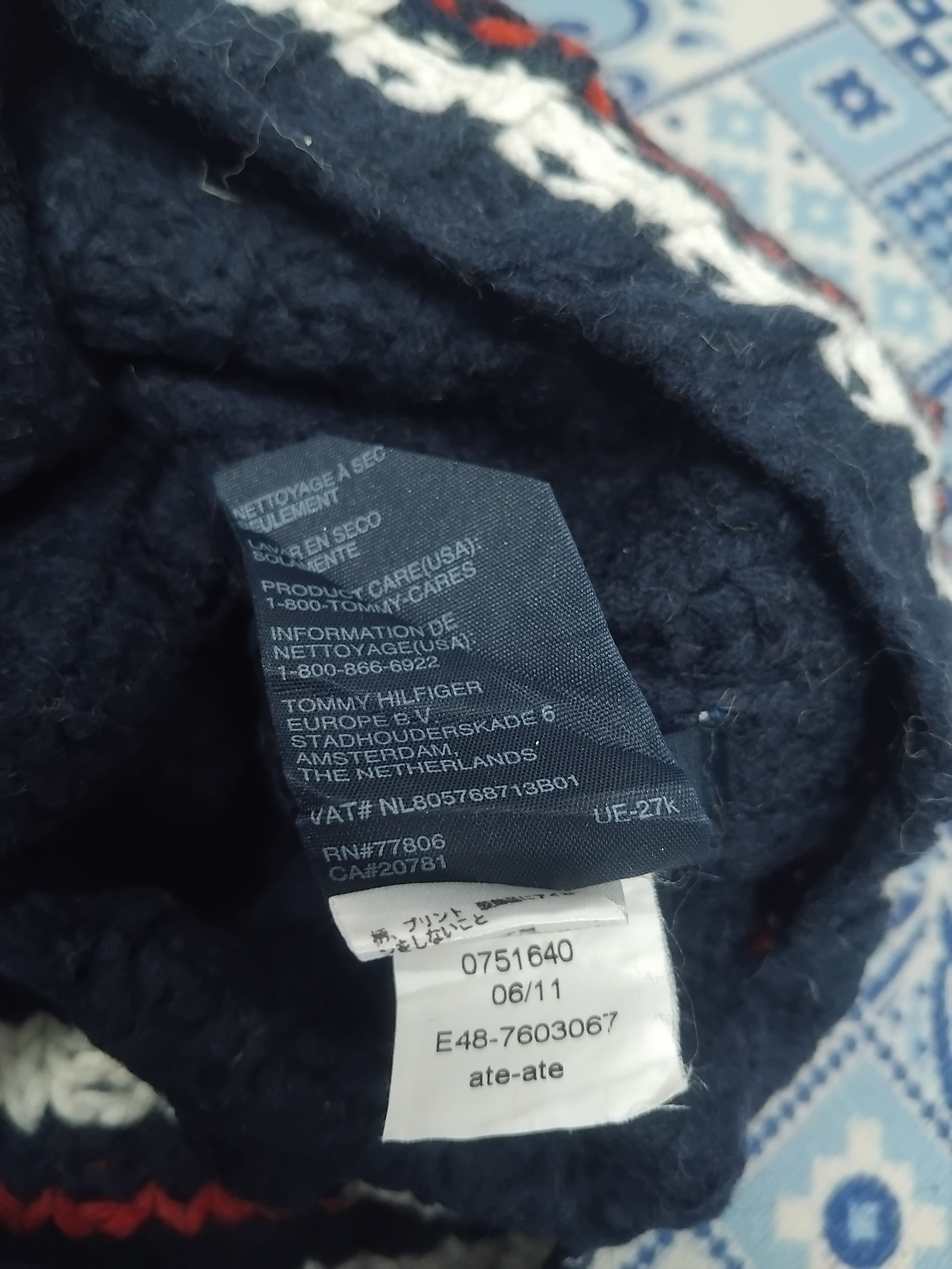 Tommy Hilfiger 💥Tommy hilfiger blue red beanie Size ONE SIZE - 4 Thumbnail