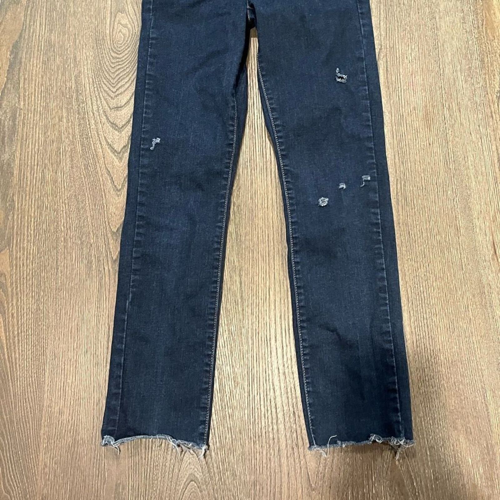 Levi's Levi's Mid-Rise Skinny Jeans Dark Wash Size 4 Size 27" / US 4 / IT 40 - 2 Thumbnail