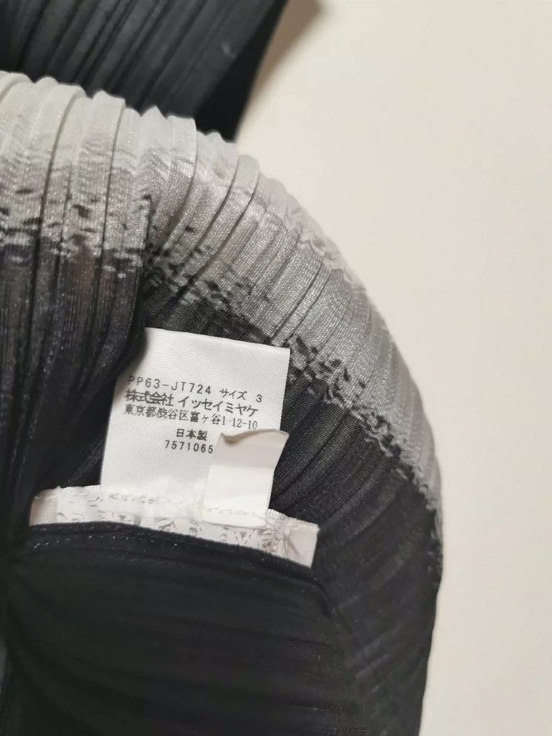 Issey Miyake Issey Miyake size:3 Black and white pleated ink-wash short Size S / US 4 / IT 40 - 4 Thumbnail