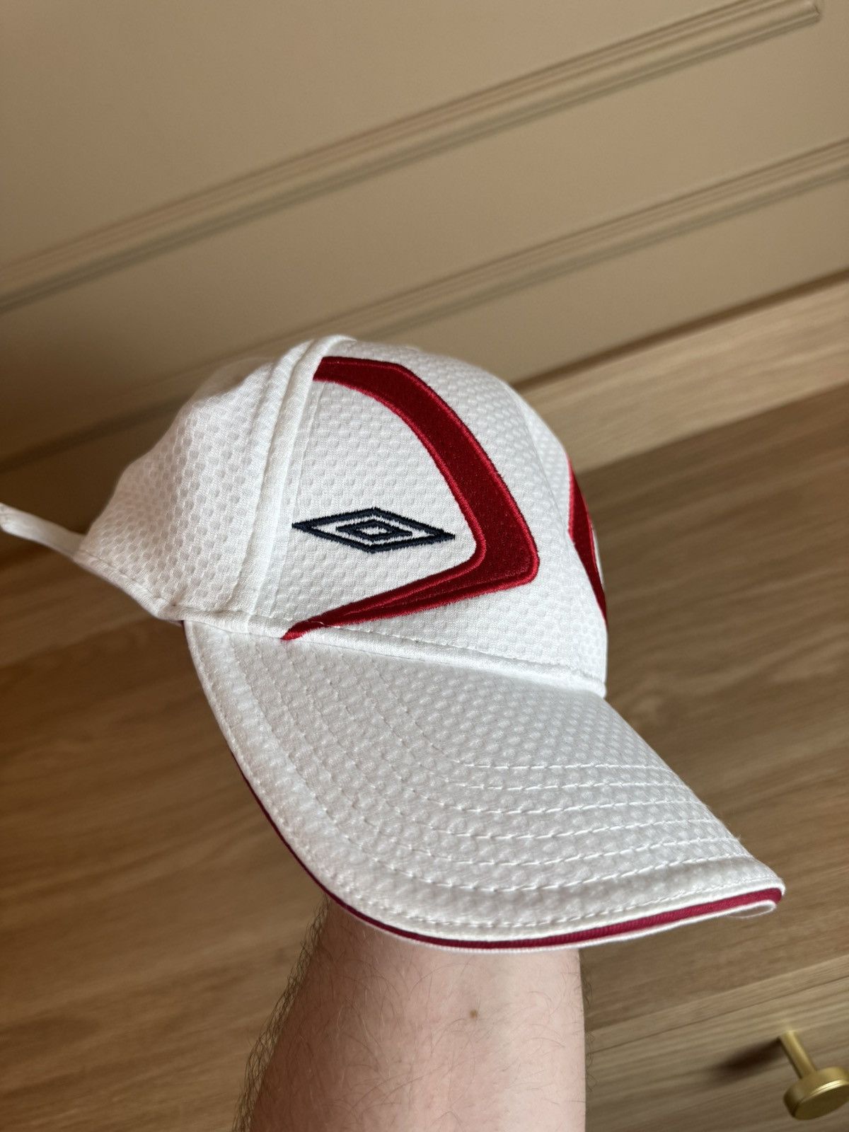Umbro England Umbro Vintage eraly 00s Hat Size ONE SIZE - 3 Thumbnail