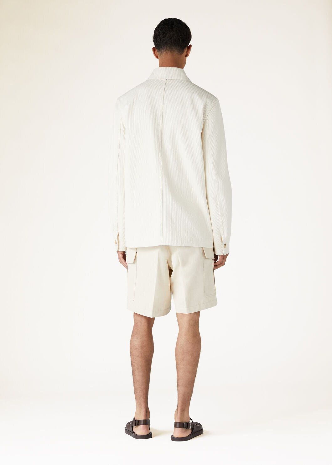 Loro Piana o1w1db10225 FAN6934 Kora Jacket in Ivory Size US M / EU 48-50 / 2 - 5 Thumbnail