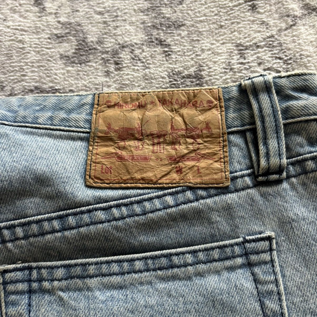 Roen Roen by Hiromu Takahara Lace-Up Flared Denim Jeans | Size 2 Size US 32 / EU 48 - 10 Thumbnail