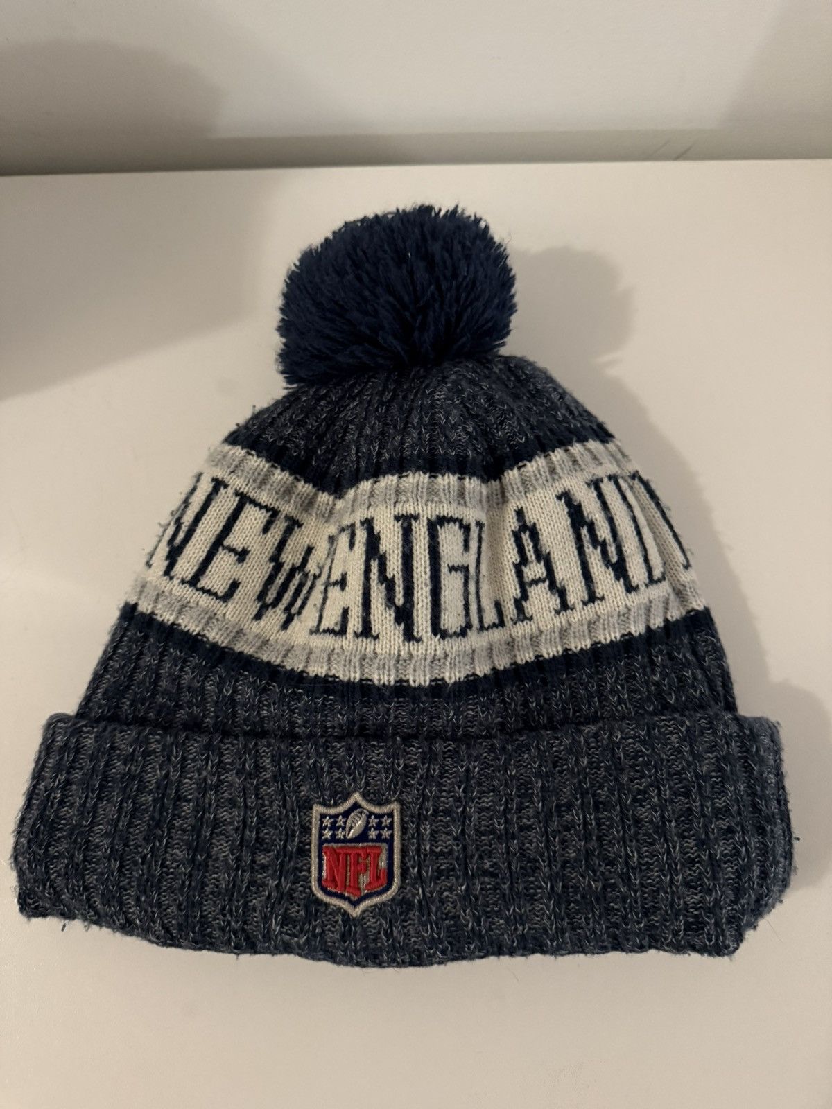 NFL × New Era Patriots Beanie vintage Size ONE SIZE - 2 Thumbnail