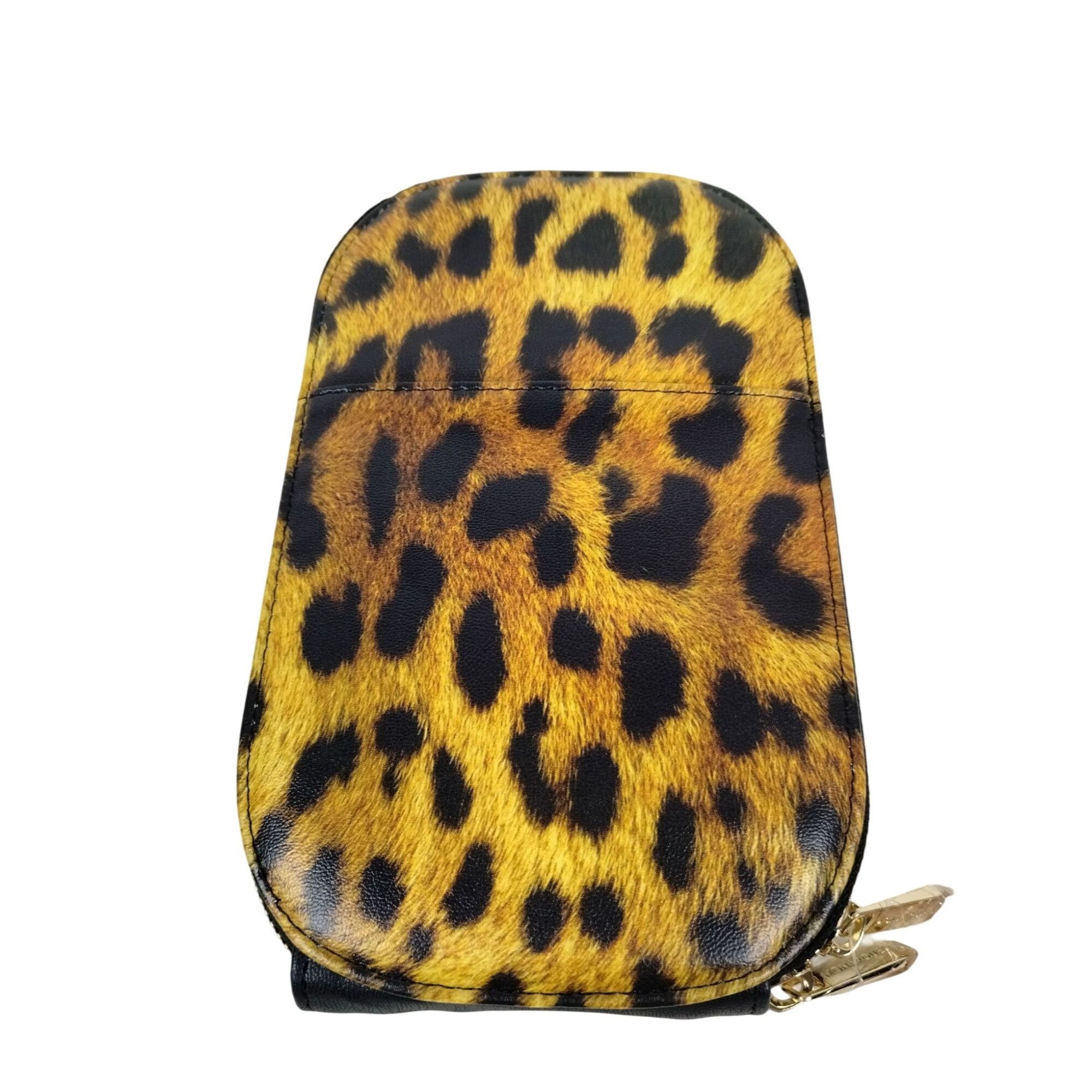 Other Monarque Leopard Animal Print Crossbody Clutch Sling Zip Pur Size ONE SIZE - 3 Thumbnail