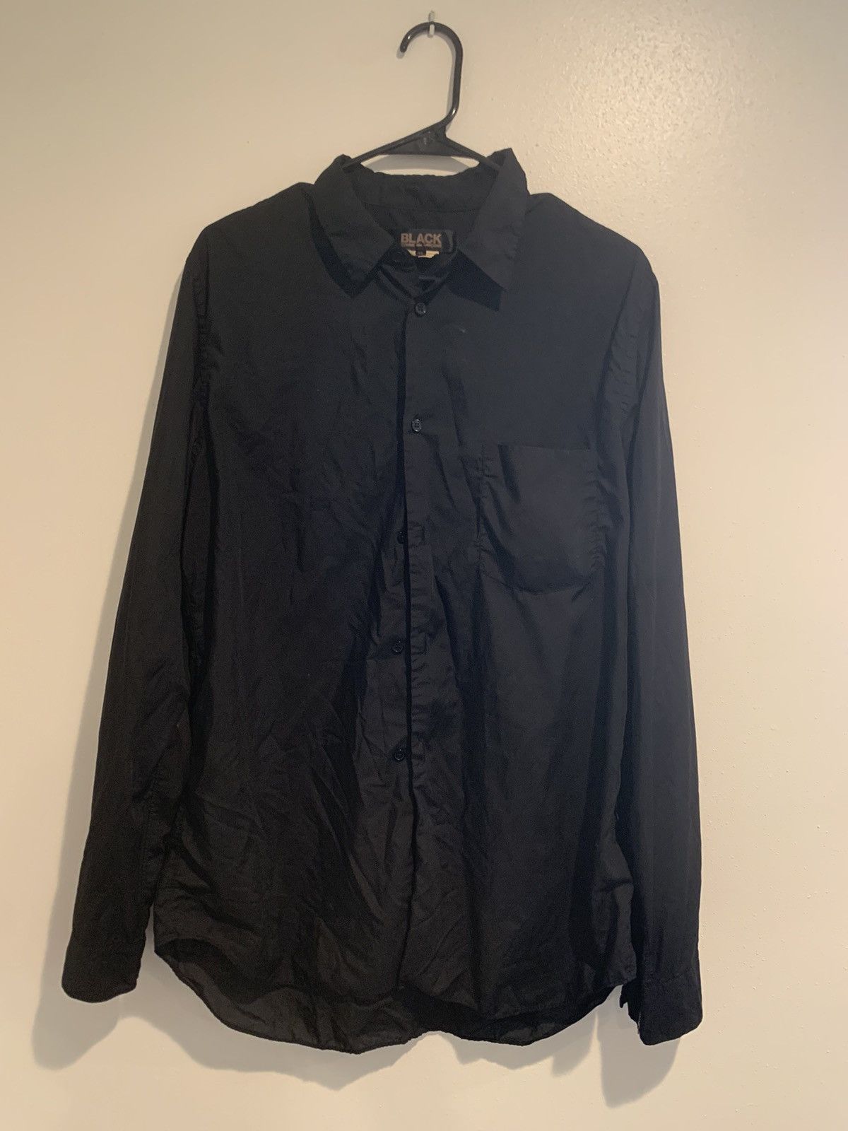 Comme des Garcons × Comme des Garcons Black CDG BLACK Zipper Shirt Size US XL / EU 56 / 4 - 2 Thumbnail