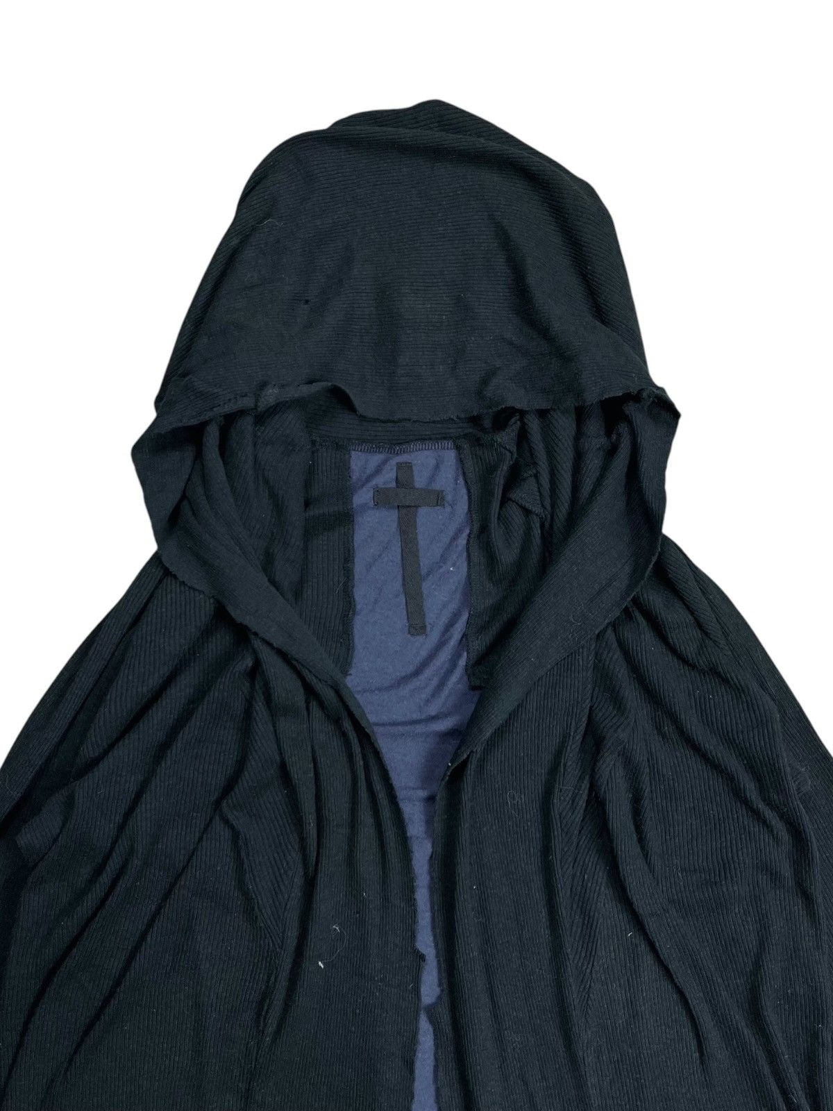 Le Grande Bleu (L.G.B.) L.G.B Archive - Back Cross Cloak/Cape Hooded Cardigan Size US M / EU 48-50 / 2 - 6 Thumbnail