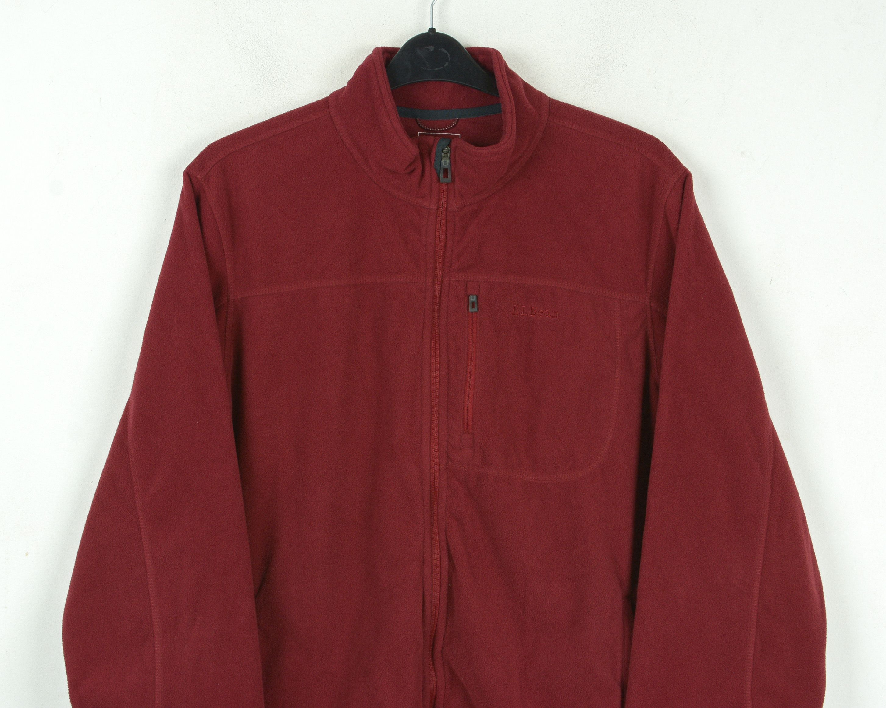 L.L. Bean Windblock Women XL Fleece Jumper Jacket Zip Windbreaker Size XL / US 12-14 / IT 48-50 - 2 Thumbnail