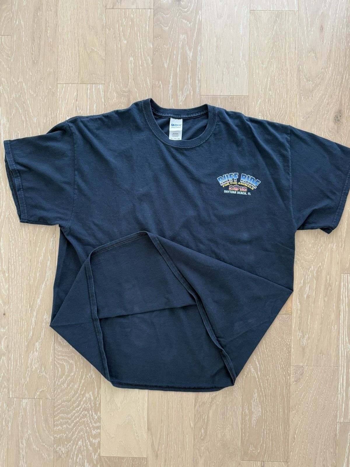 Gildan Vintage Style Motorcycle Daytona Beach Shirt Size US XXL / EU 58 / 5 - 8 Thumbnail