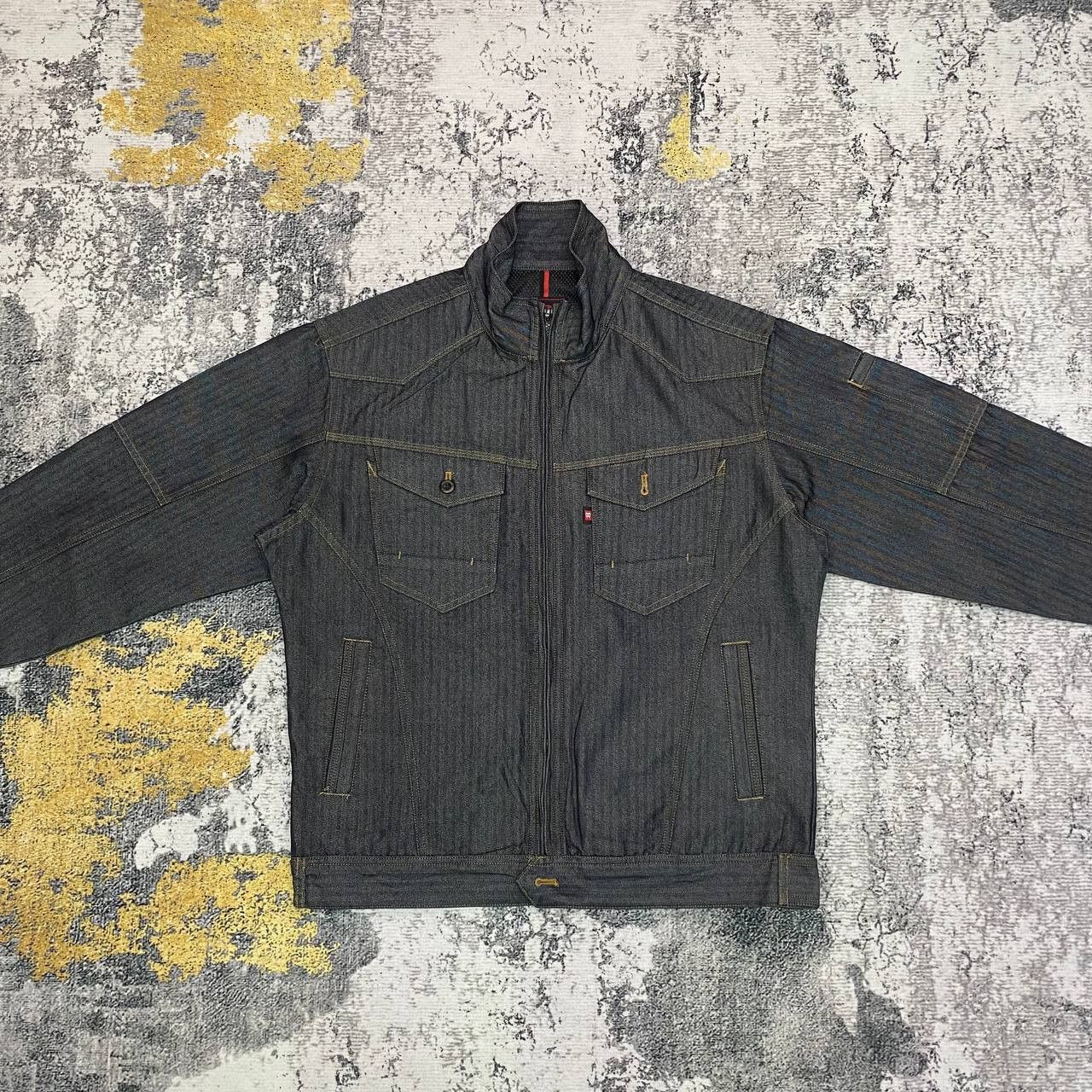 Japanese Brand Z195 JAPAN BURTLE WORKWEAR DENIM JACKET Size US M / EU 48-50 / 2 - 2 Thumbnail