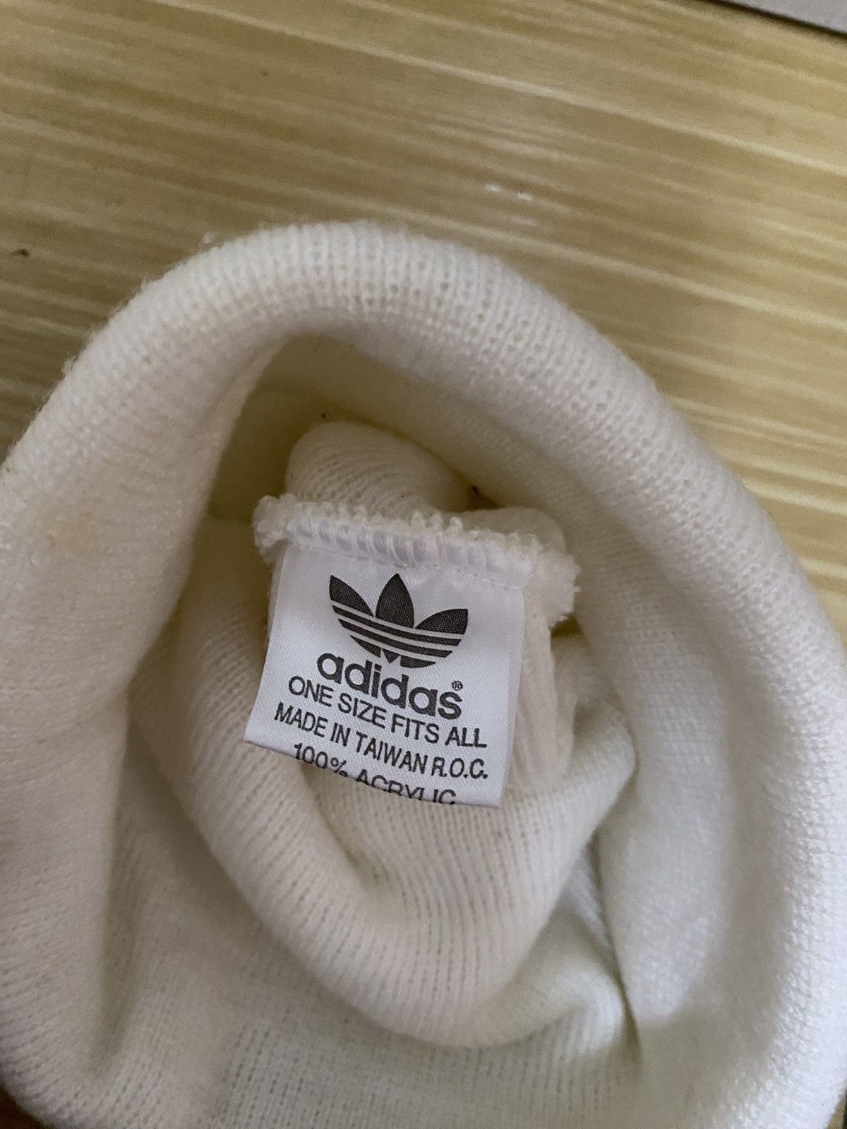 Adidas × Vintage Vintage Adidas Small Logo Beanie Hat Size ONE SIZE - 5 Thumbnail