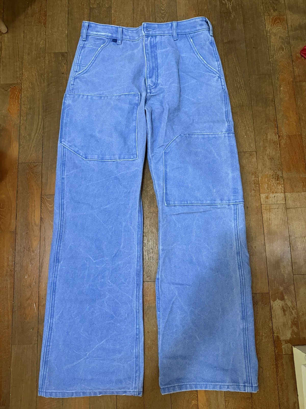 Acne Studios Acne Studios Flare Wide Leg Patchwork Jeans Trousers Size US 30 / EU 46 - 1 Thumbnail