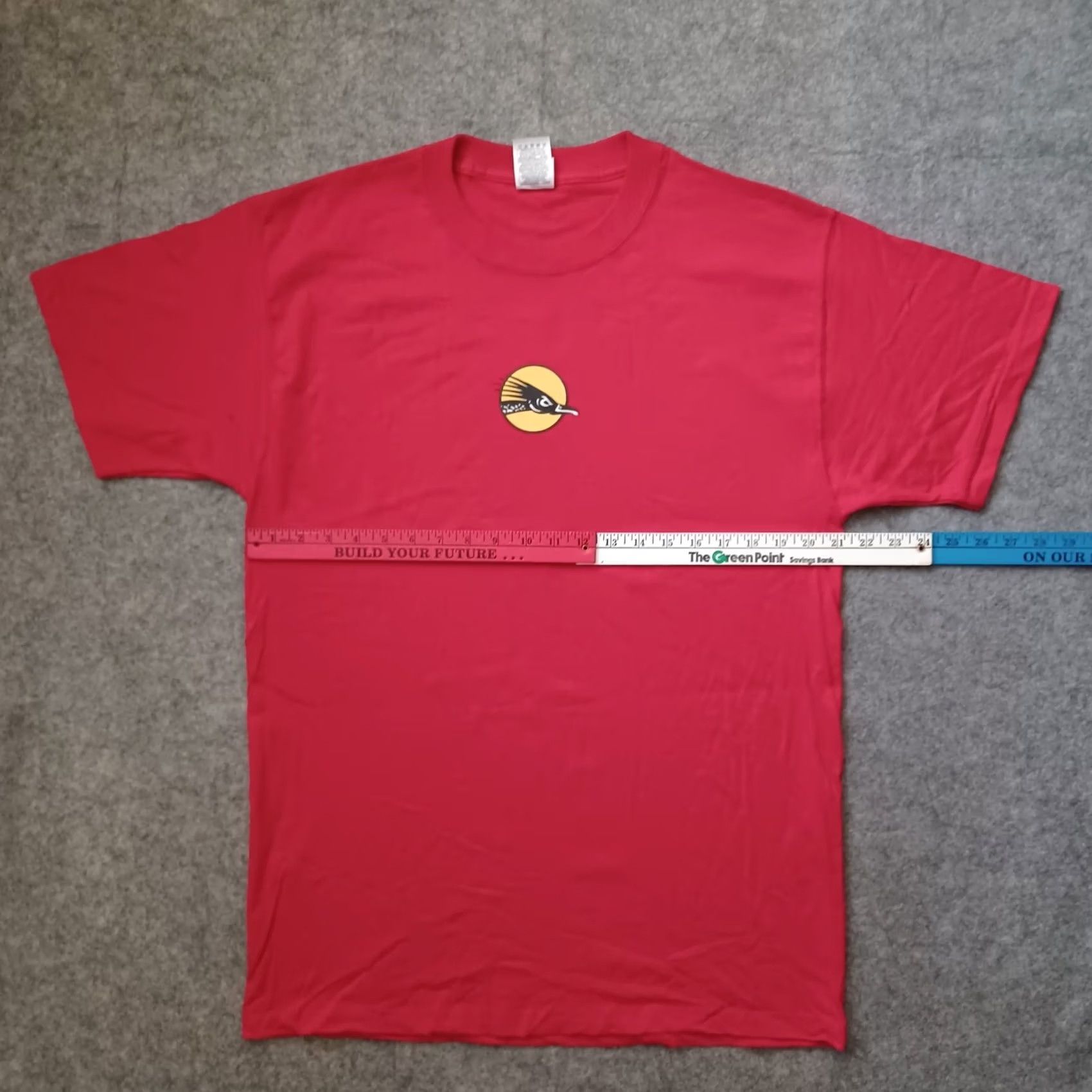 Fruit Of The Loom Clif Shot T Shirt Mens L Red The Natural Energy Gel Logo Two Sided Short Sleeve Shirt Men Red Nike Size US L / EU 52-54 / 3 - 5 Thumbnail