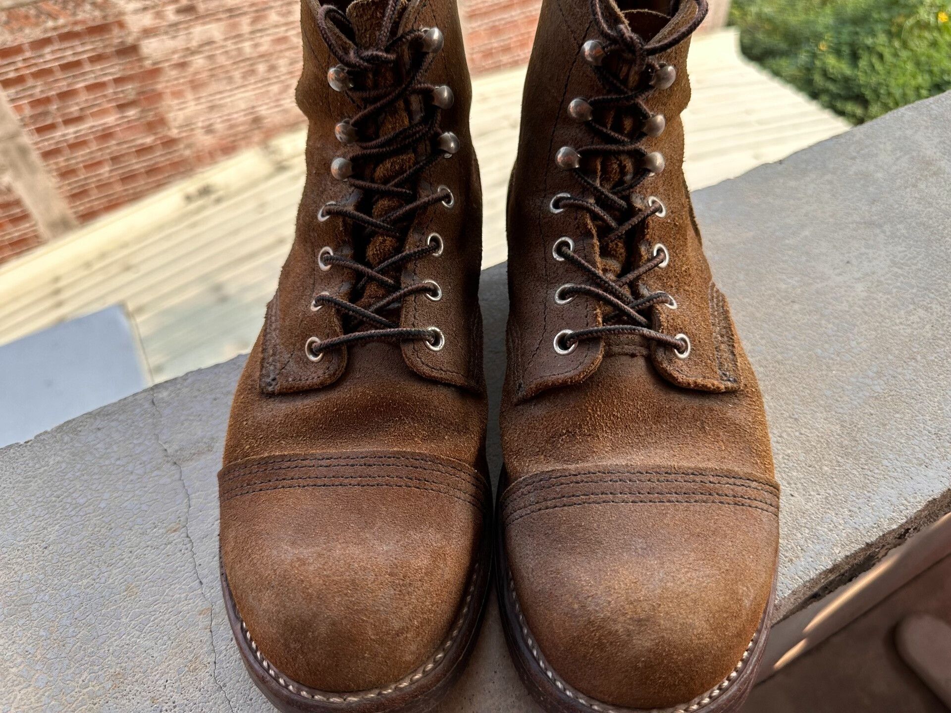 Red Wing Red Wing 8113 Brown Leather Boots Size US 8.5 / EU 41-42 - 1 Thumbnail