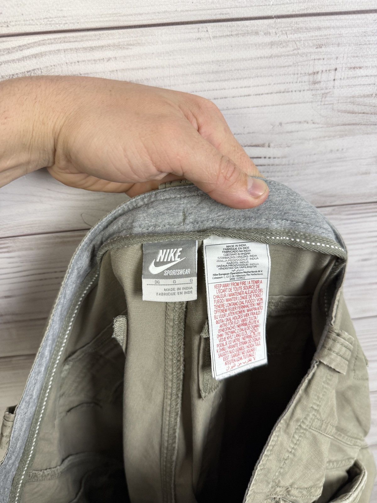 Nike Vintage Nike Cargo Pants Y2K Style Drill Baggy Fit Size US 36 / EU 52 - 18 Thumbnail
