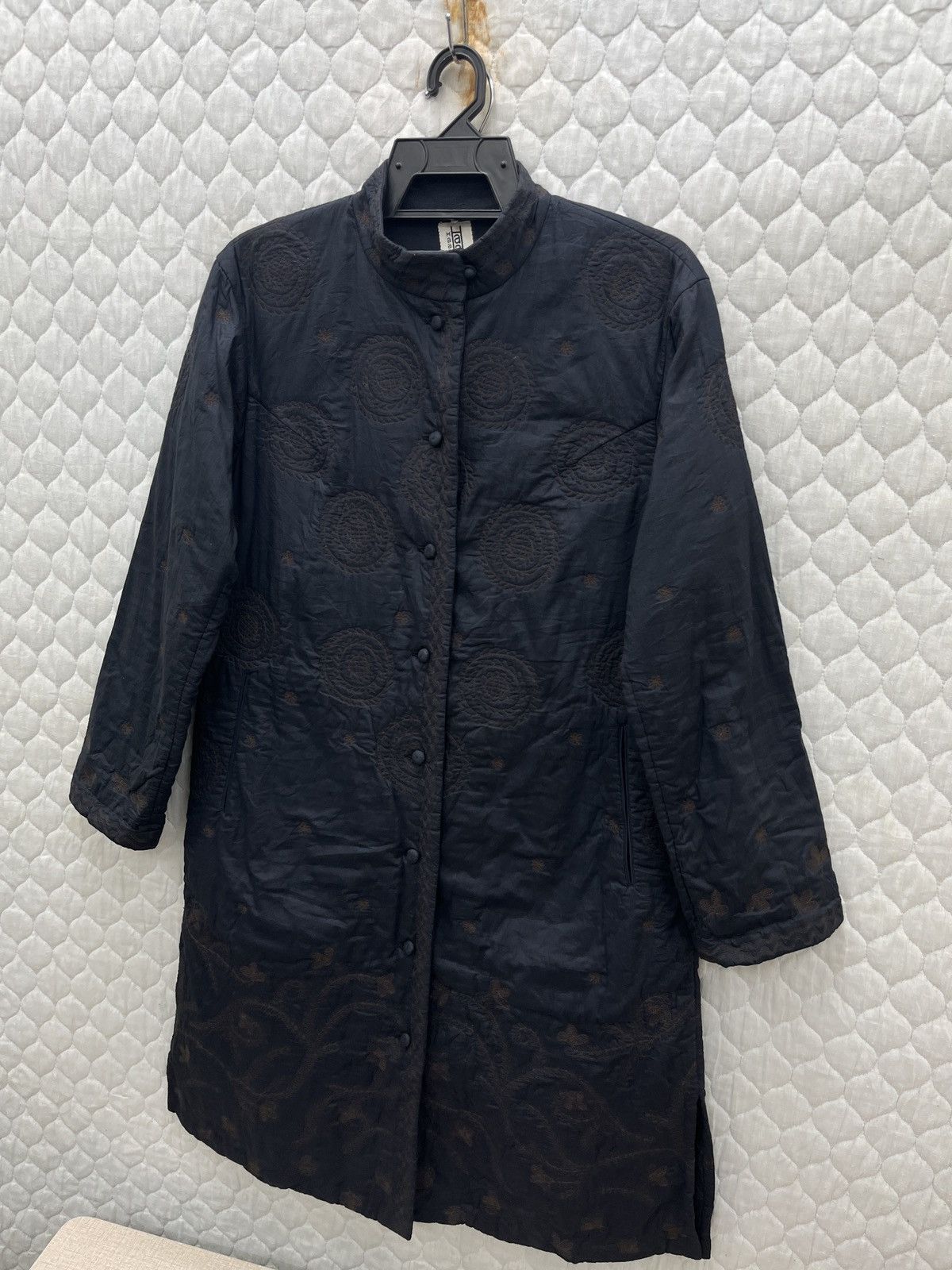 Issey Miyake 🔥ARCHIVE🔥 HAAT ISSEY MIYAKE EMBROIDERED JACKET Size M / US 6-8 / IT 42-44 - 2 Thumbnail