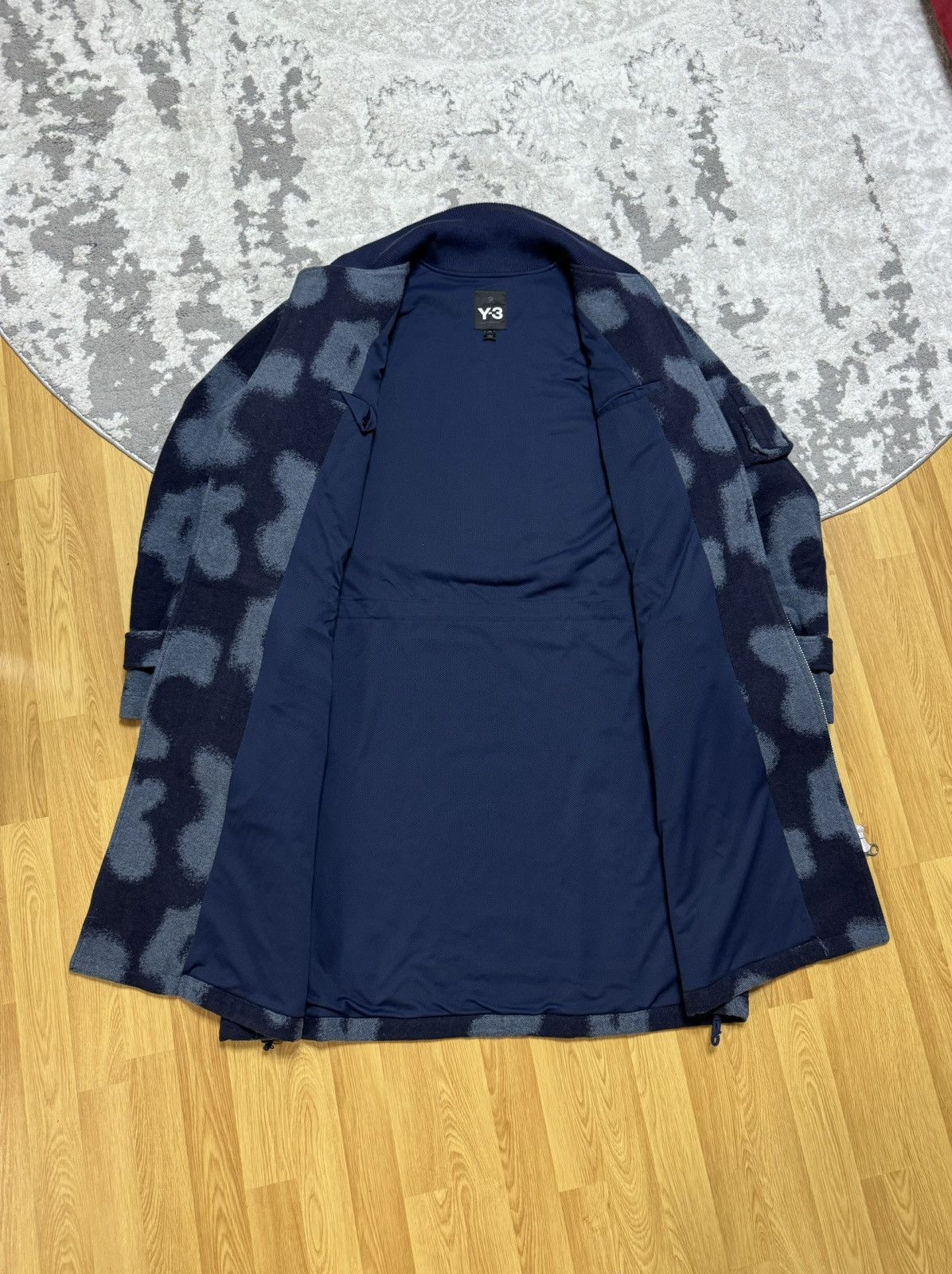 Adidas × Y-3 × Yohji Yamamoto Y-3 Yohji Yamamoto Sample Double-Breasted Wool Coat Leopard Size US M / EU 48-50 / 2 - 13 Thumbnail