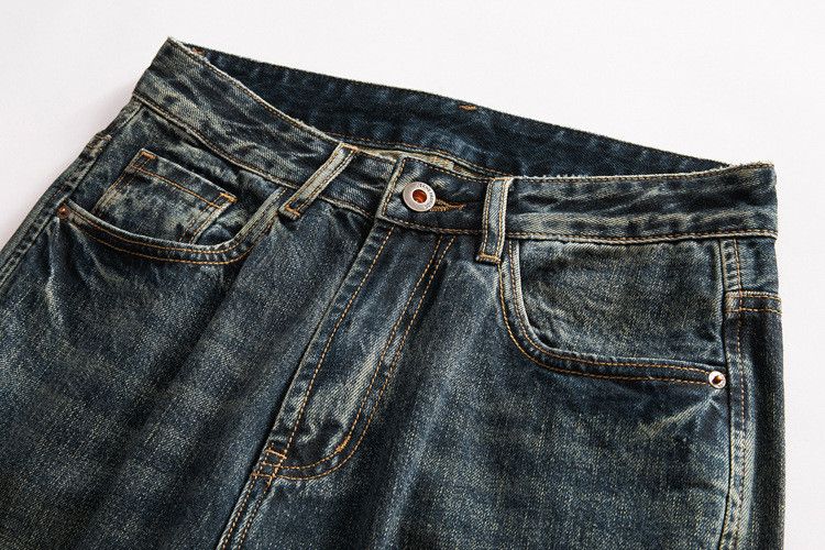 Japanese Brand × Jean Washed distressed vintage gradient jeans Size US 32 / EU 48 - 4 Thumbnail