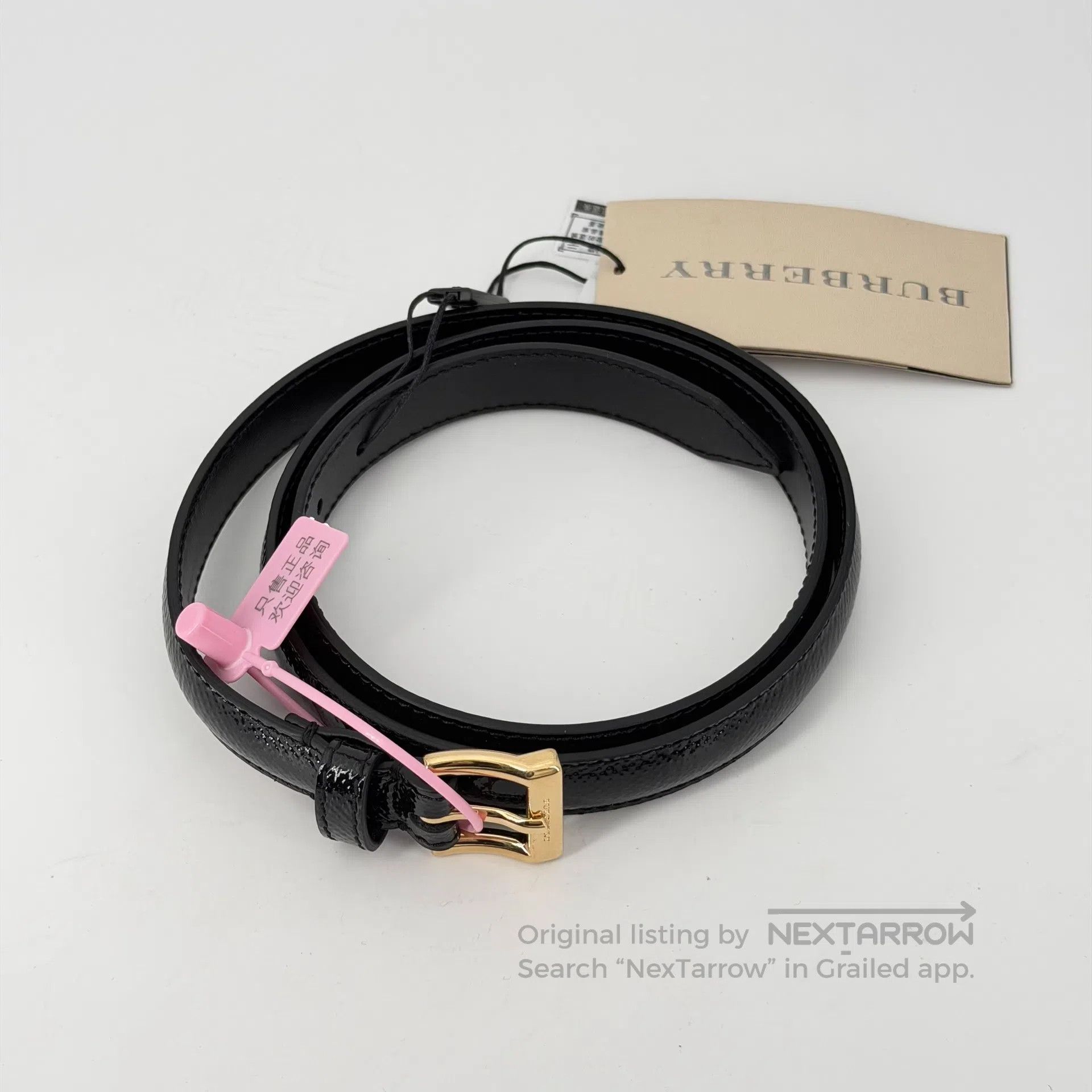 Burberry Burberry size85 Ladies' belt Size ONE SIZE - 1 Thumbnail
