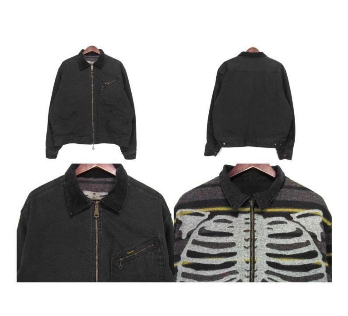 Japanese Brand × Kapital × Kapital Kountry BONE Lining Reversible ZIP UP Work JKT Size US L / EU 52-54 / 3 - 3 Thumbnail