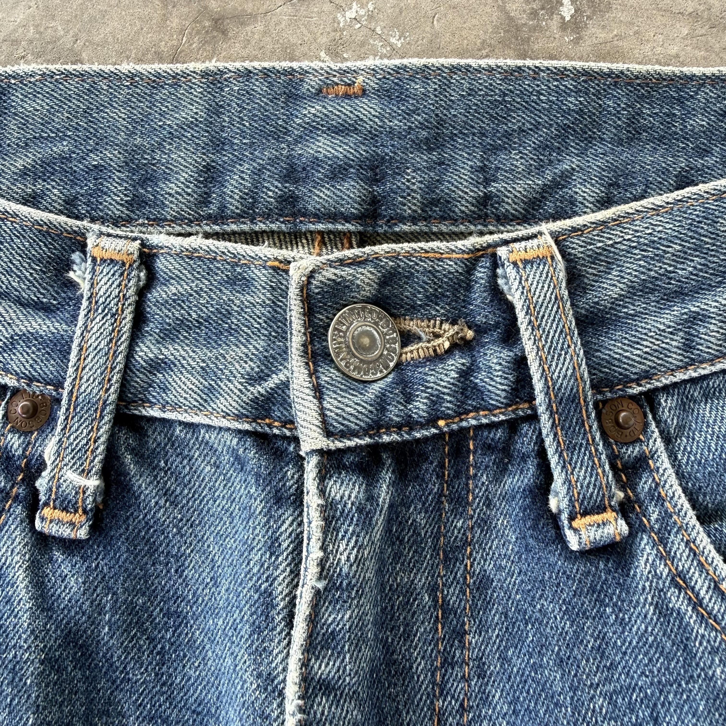 Jean W30x30.5 Vintage Bson Denim Jean Pants Size US 30 / EU 46 - 6 Thumbnail