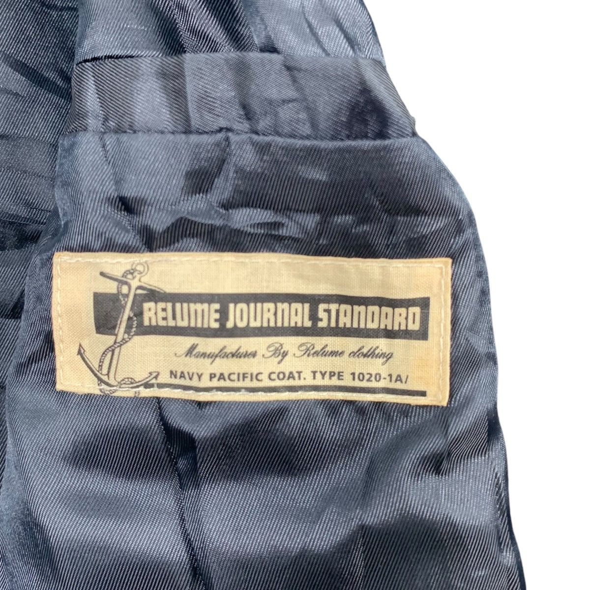 Japanese Brand × Journal Standard Relume JOURNAL STANDARD Japanese Brand Wool Peacoat Jacket Size US M / EU 48-50 / 2 - 8 Thumbnail