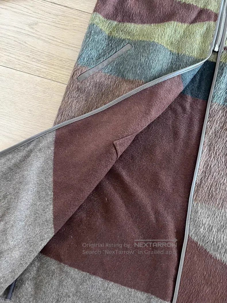 Hermes Hermes Dark green cashmere wool coat Size XXS / US 00 / IT 34 - 8 Thumbnail